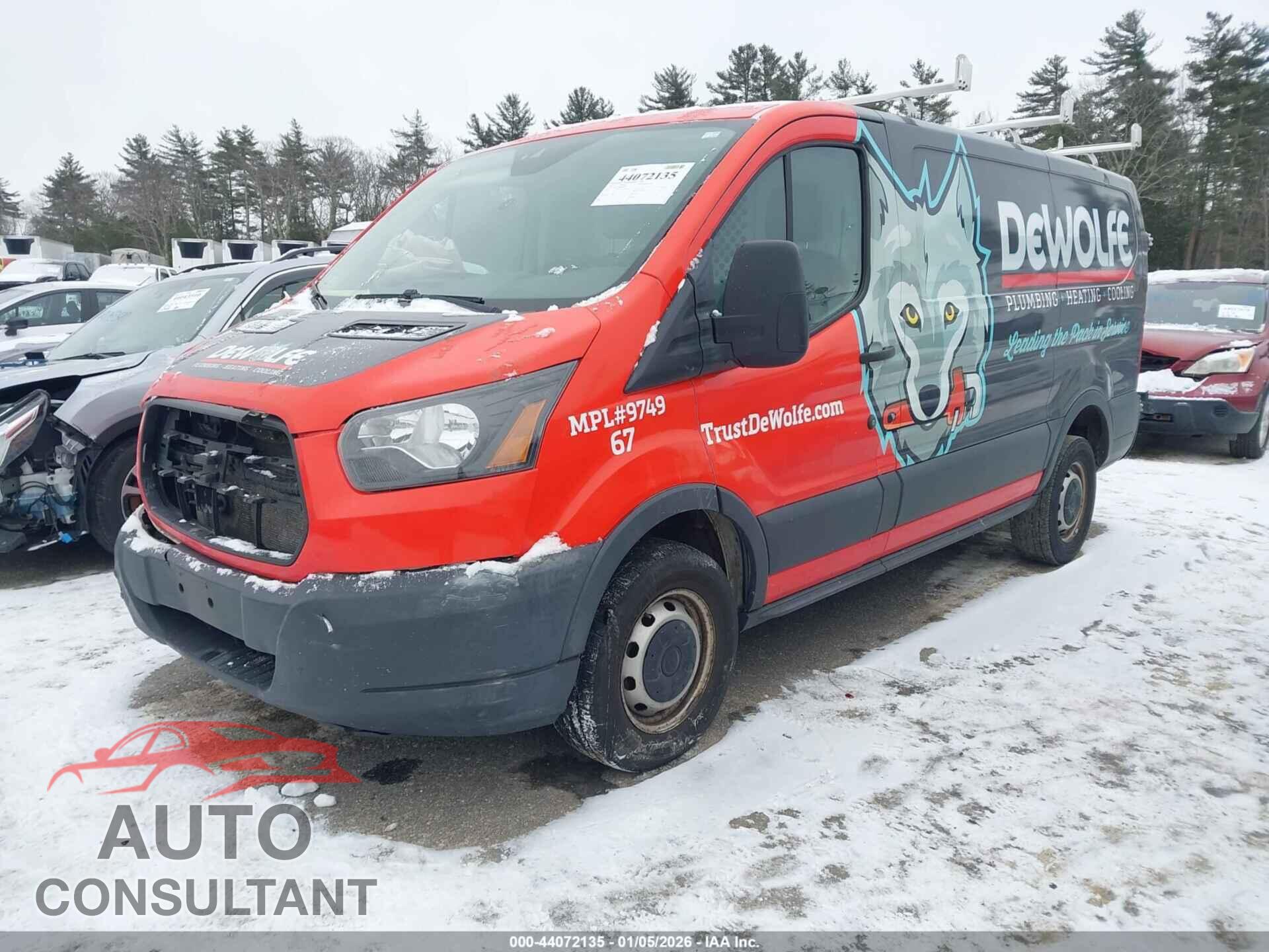 FORD TRANSIT-250 2017 - 1FTYR1ZM4HKA21521