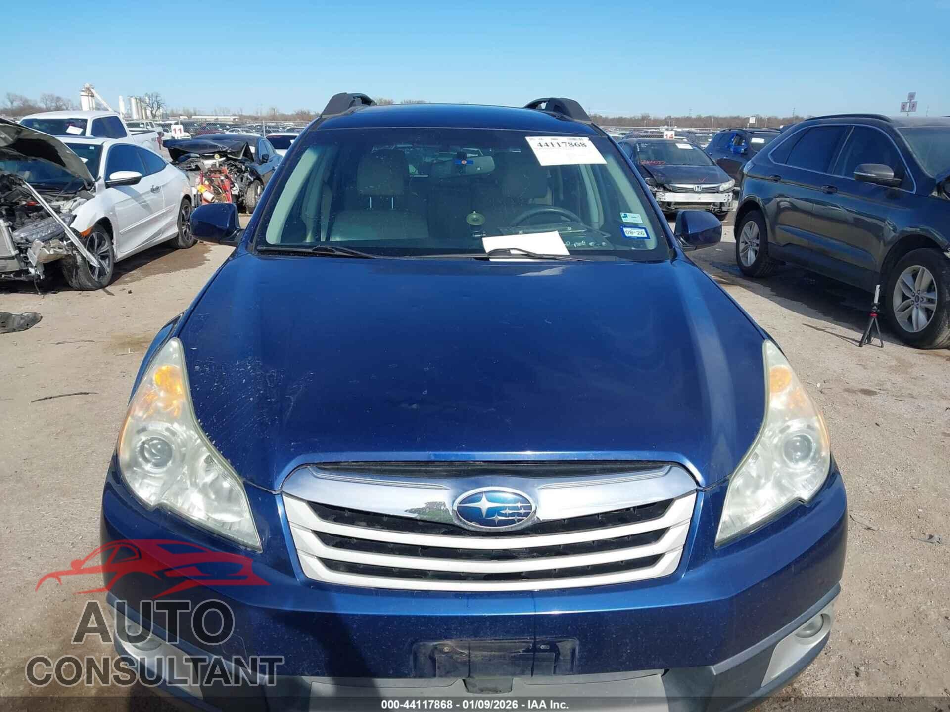 SUBARU OUTBACK 2011 - 4S4BRBLC1B3436000