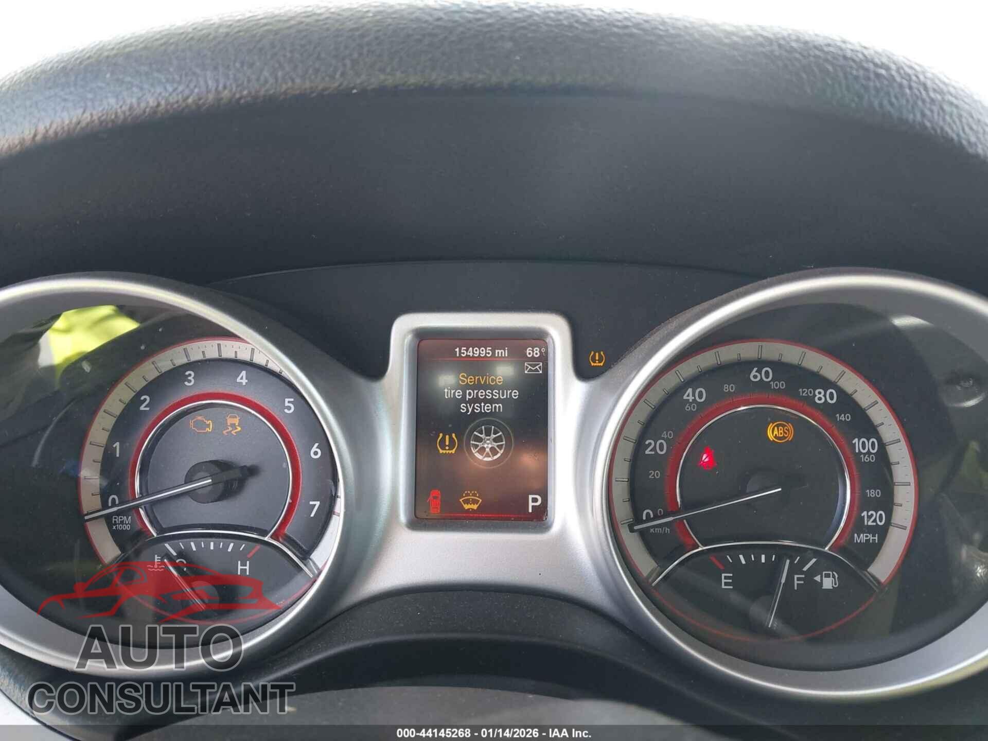 DODGE JOURNEY 2014 - 3C4PDCAB4ET204623