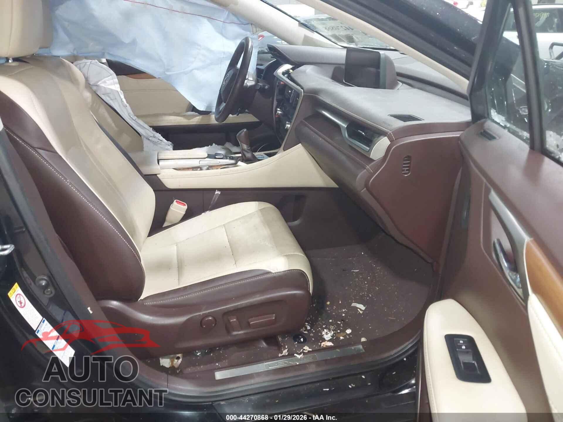 LEXUS RX 350 2017 - 2T2BZMCA9HC063153