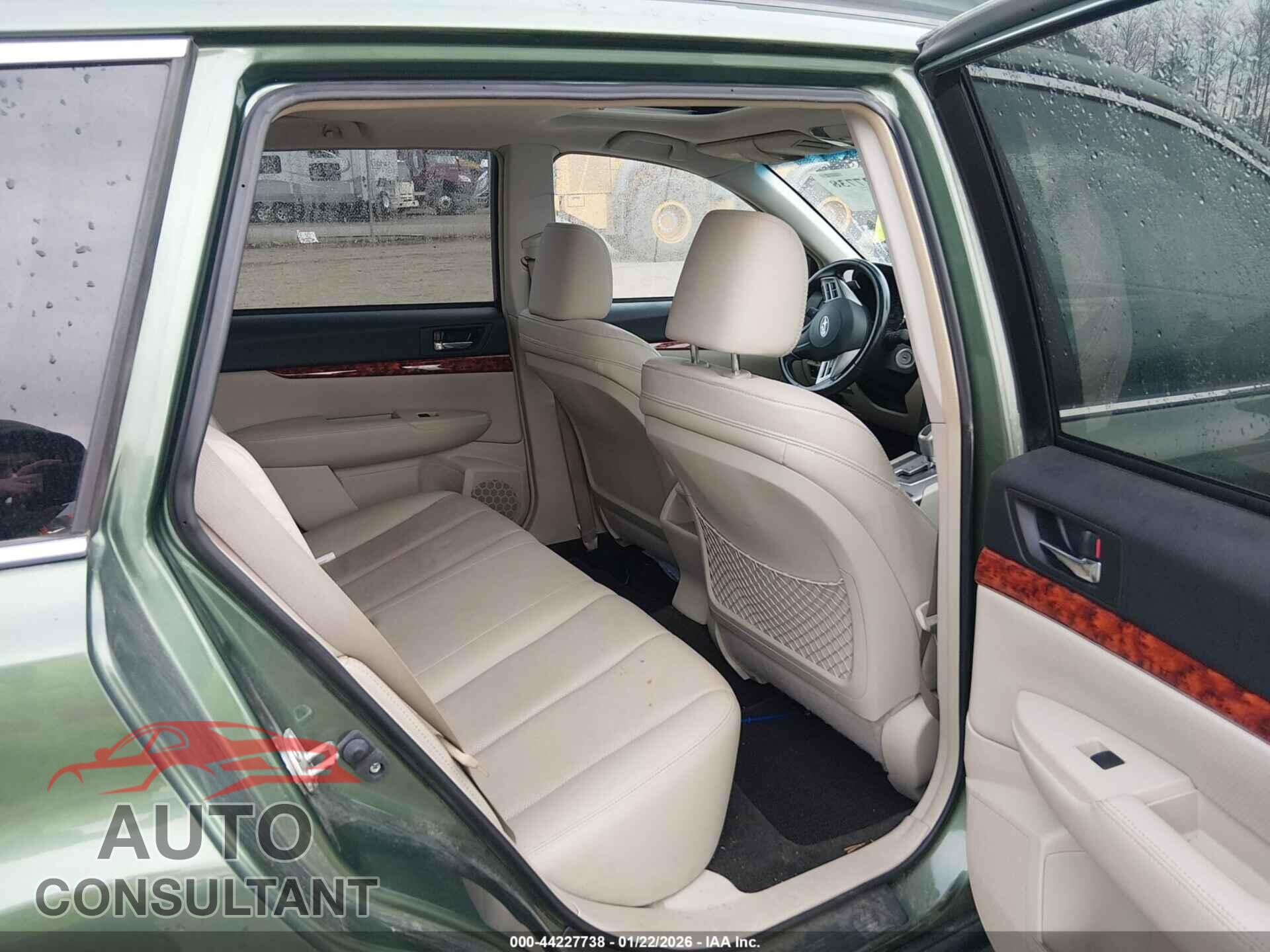 SUBARU OUTBACK 2012 - 4S4BRCKC9C3235874