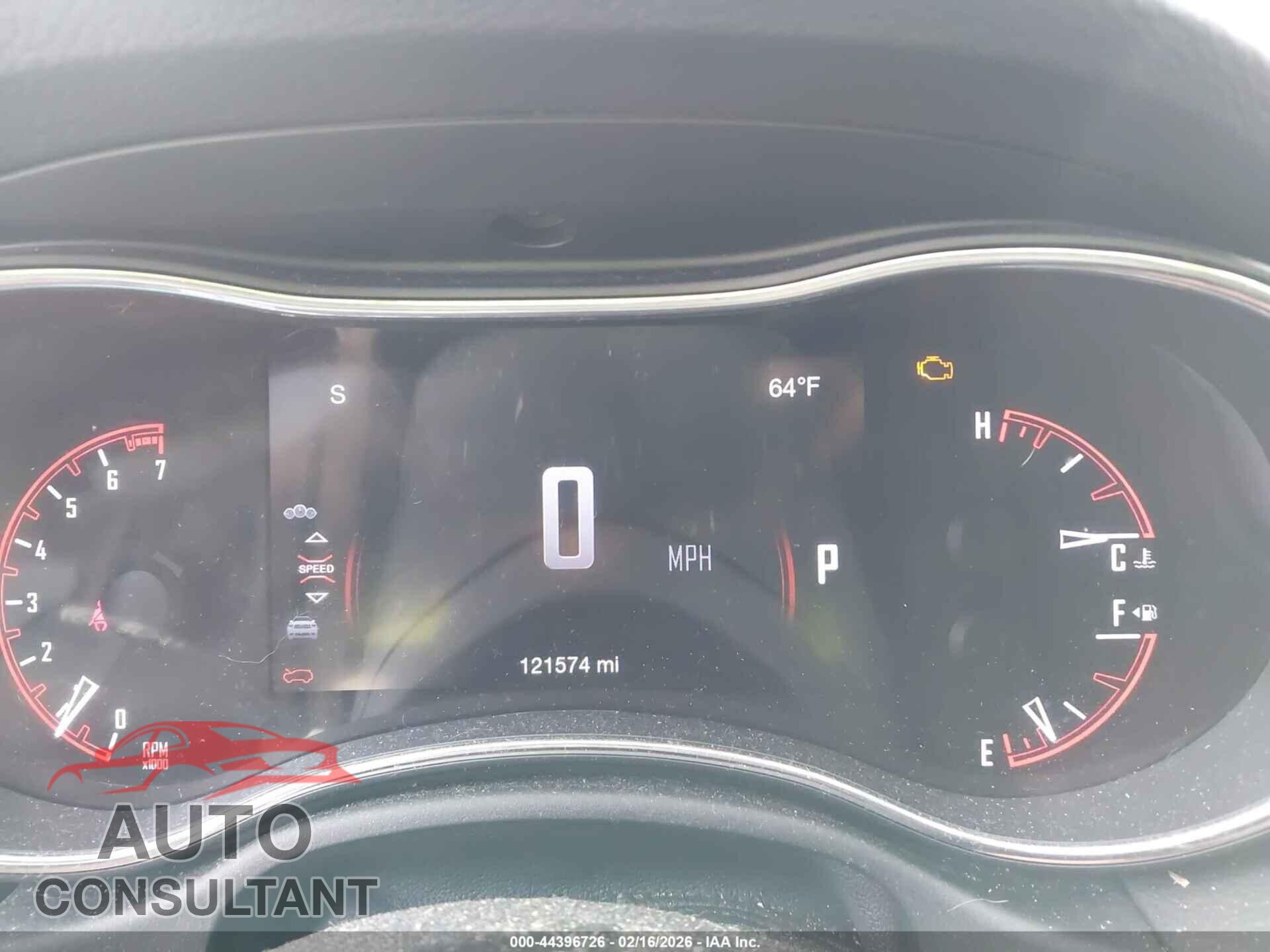 DODGE DURANGO 2016 - 1C4RDJAG6GC485587