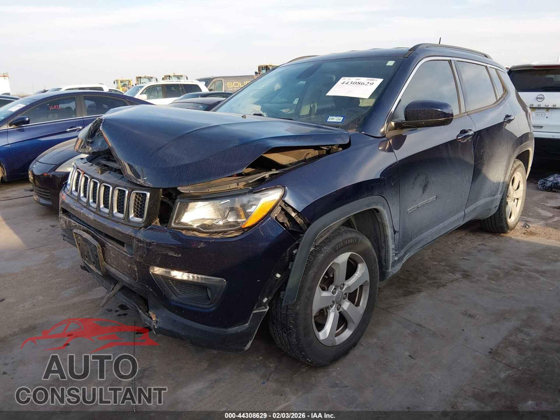 JEEP NEW COMPASS 2017 - 3C4NJCBB2HT669162