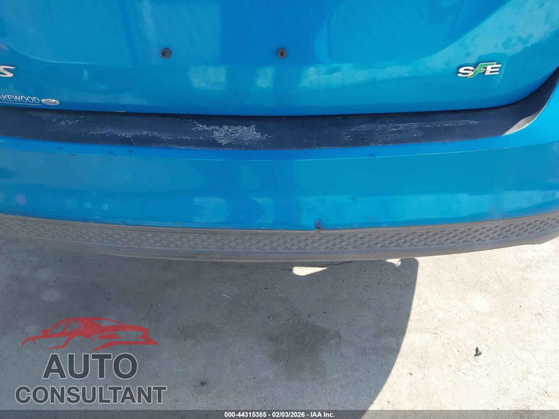 FORD FOCUS 2012 - 1FAHP3F23CL362213