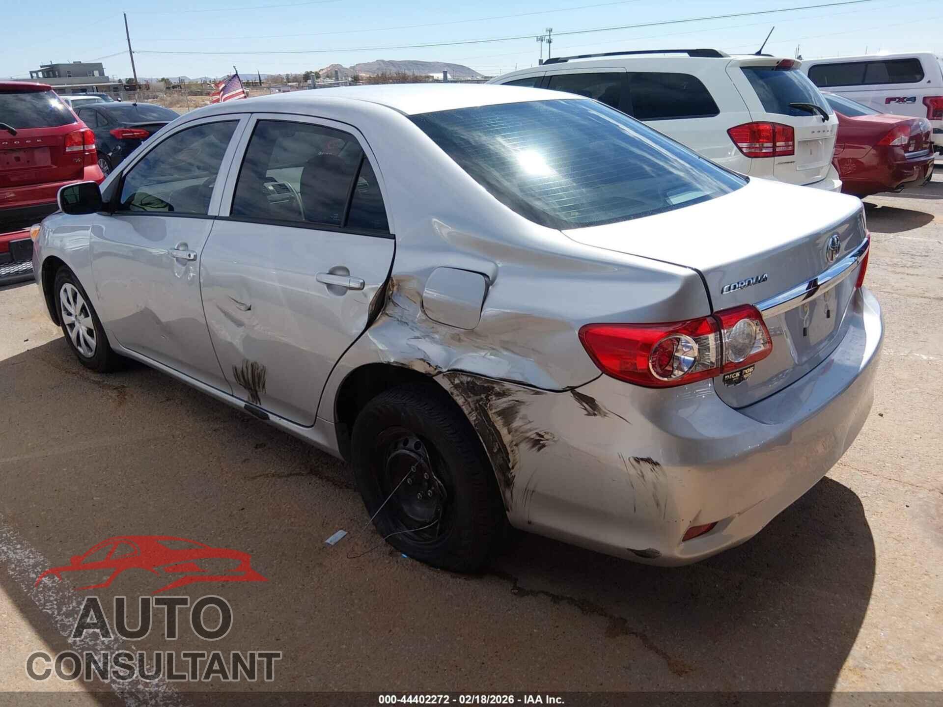 TOYOTA COROLLA 2013 - 5YFBU4EE8DP104501