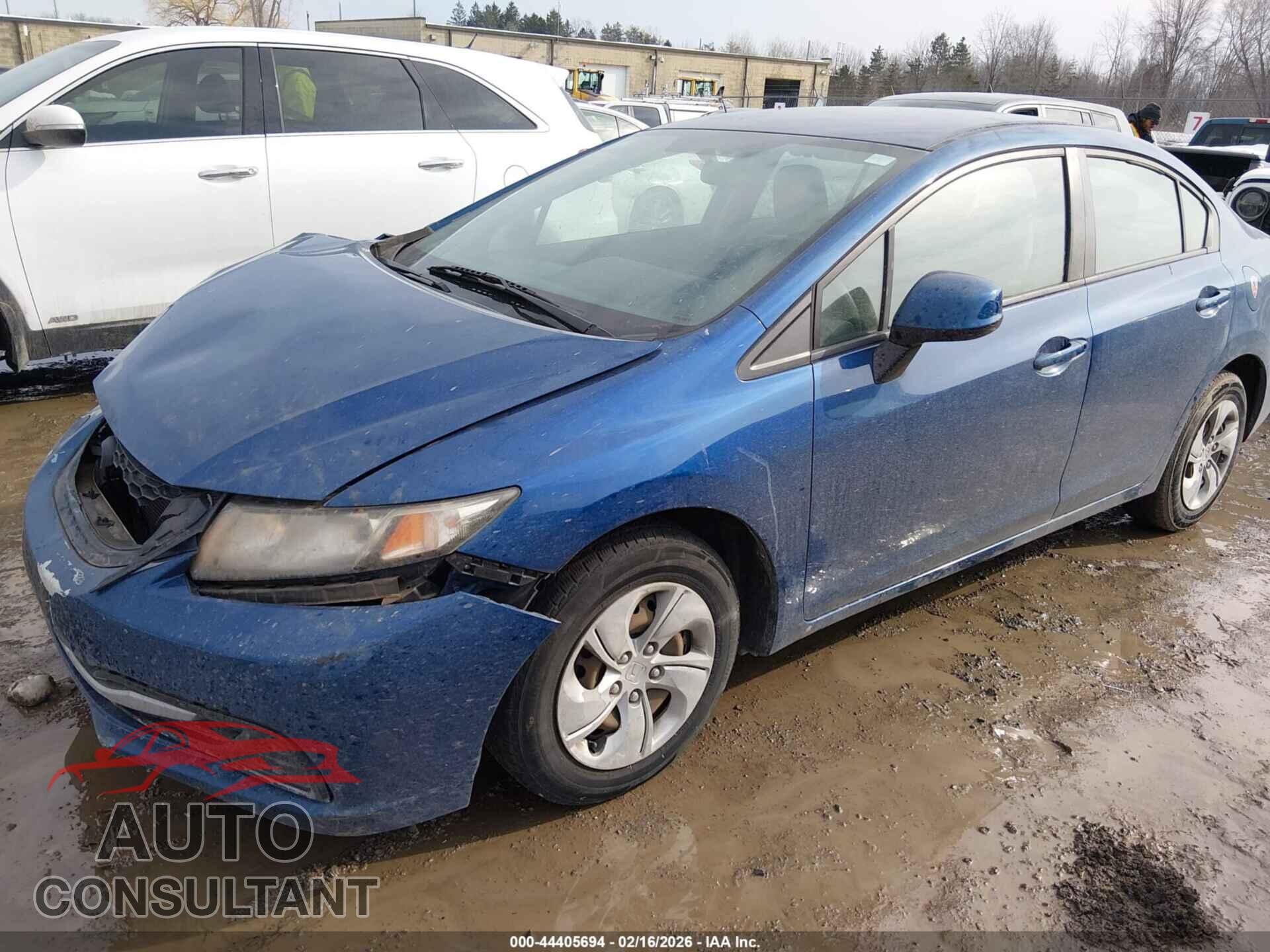 HONDA CIVIC 2013 - 19XFB2F5XDE232086