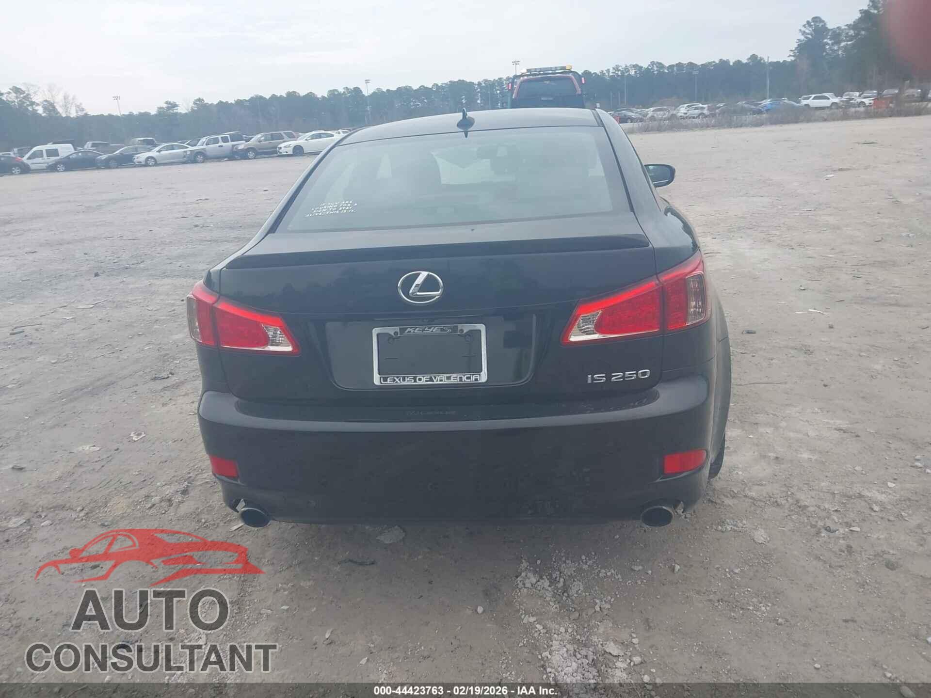 LEXUS IS 250 2012 - JTHBF5C24C5159532