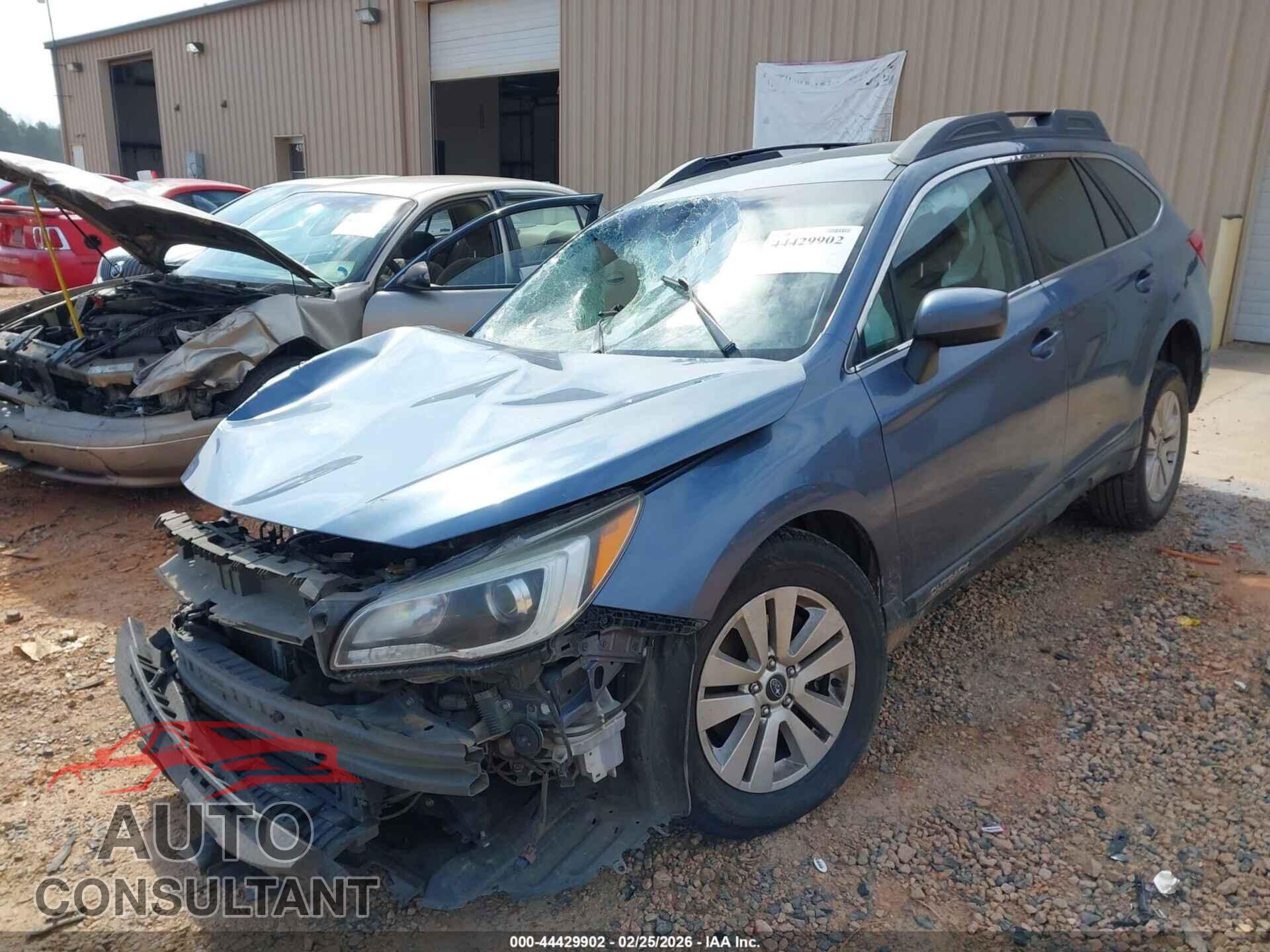 SUBARU OUTBACK 2017 - 4S4BSACC3H3423515