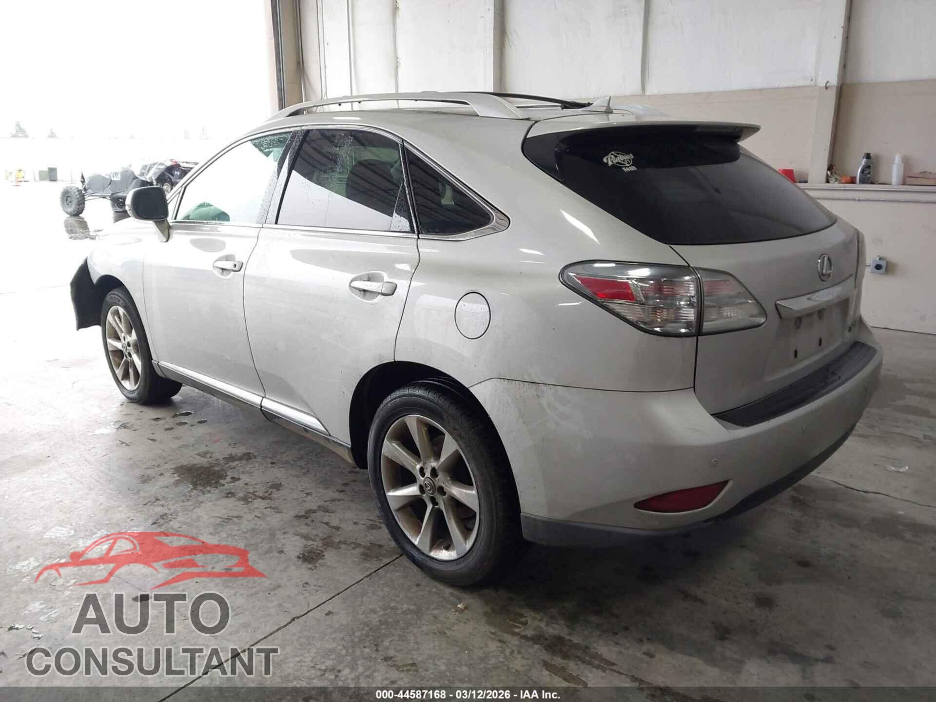 LEXUS RX 350 2011 - 2T2BK1BA3BC120555