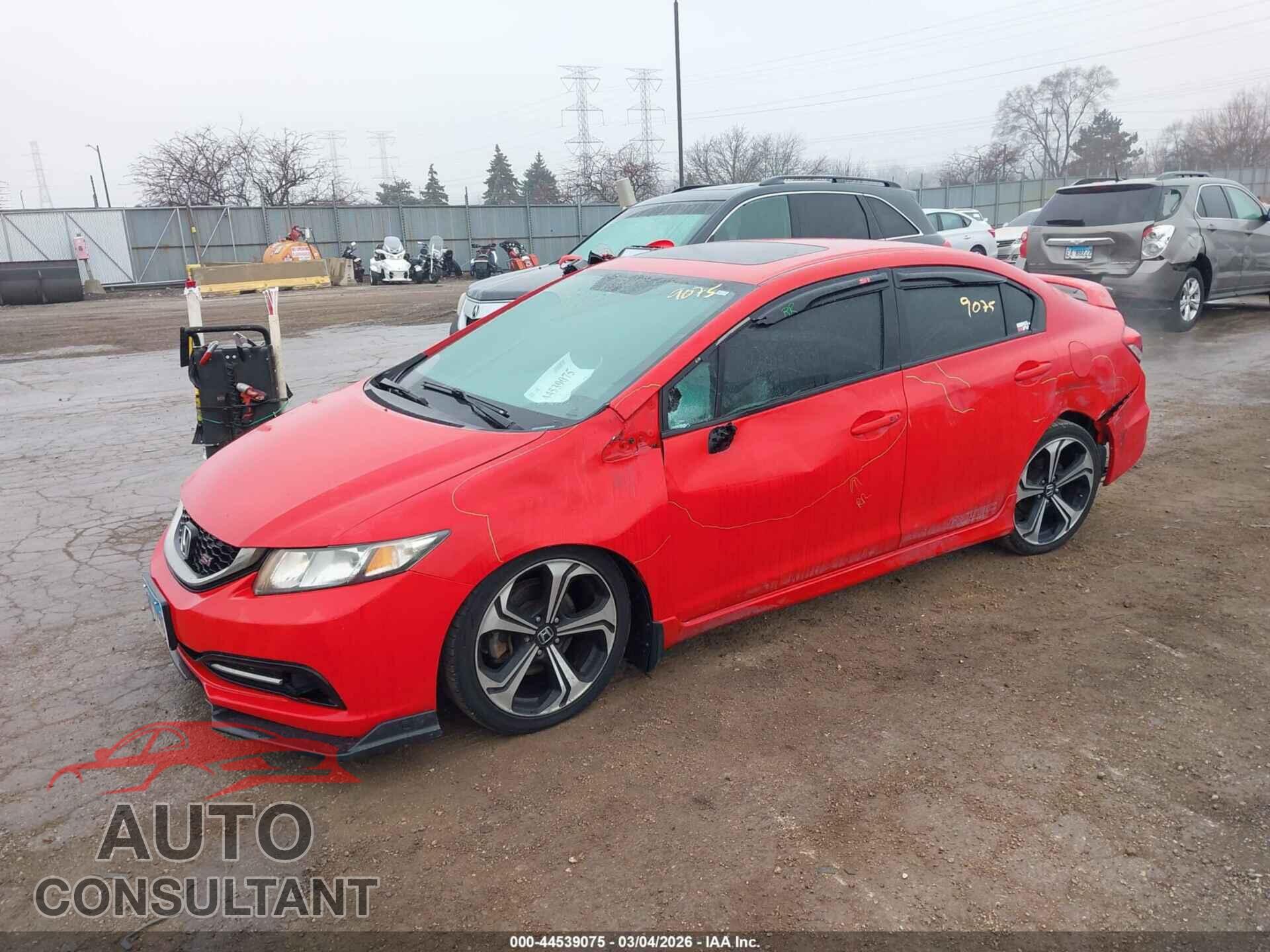HONDA CIVIC 2014 - 2HGFB6E58EH705810