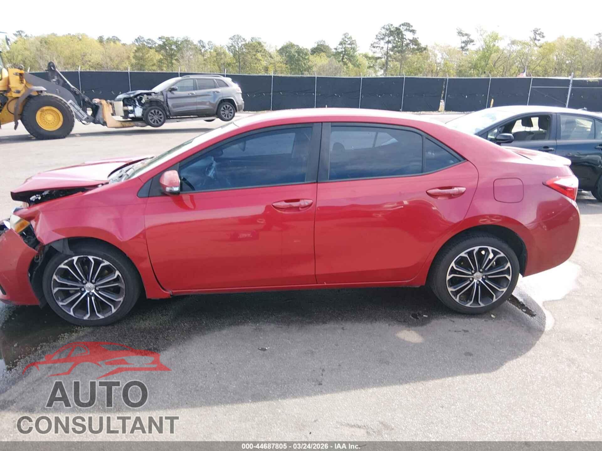 TOYOTA COROLLA 2014 - 2T1BURHEXEC008959