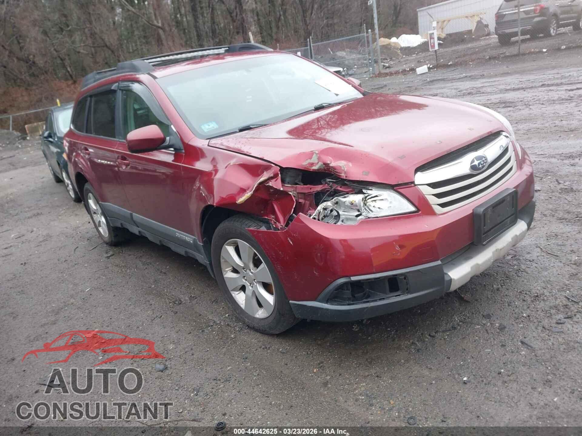 SUBARU OUTBACK 2011 - 4S4BRBKC6B3323130