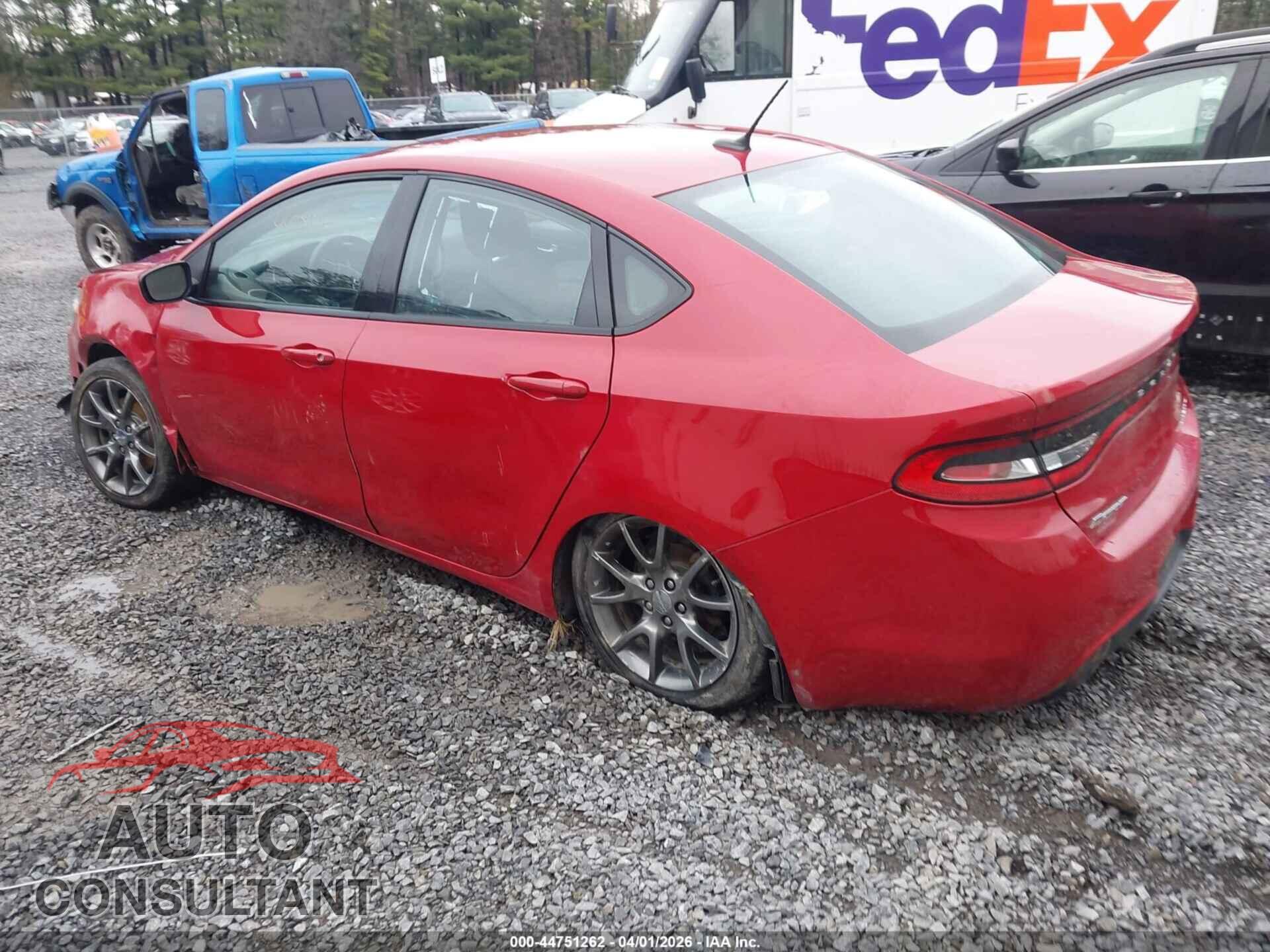 DODGE DART 2014 - 1C3CDFBB3ED902472