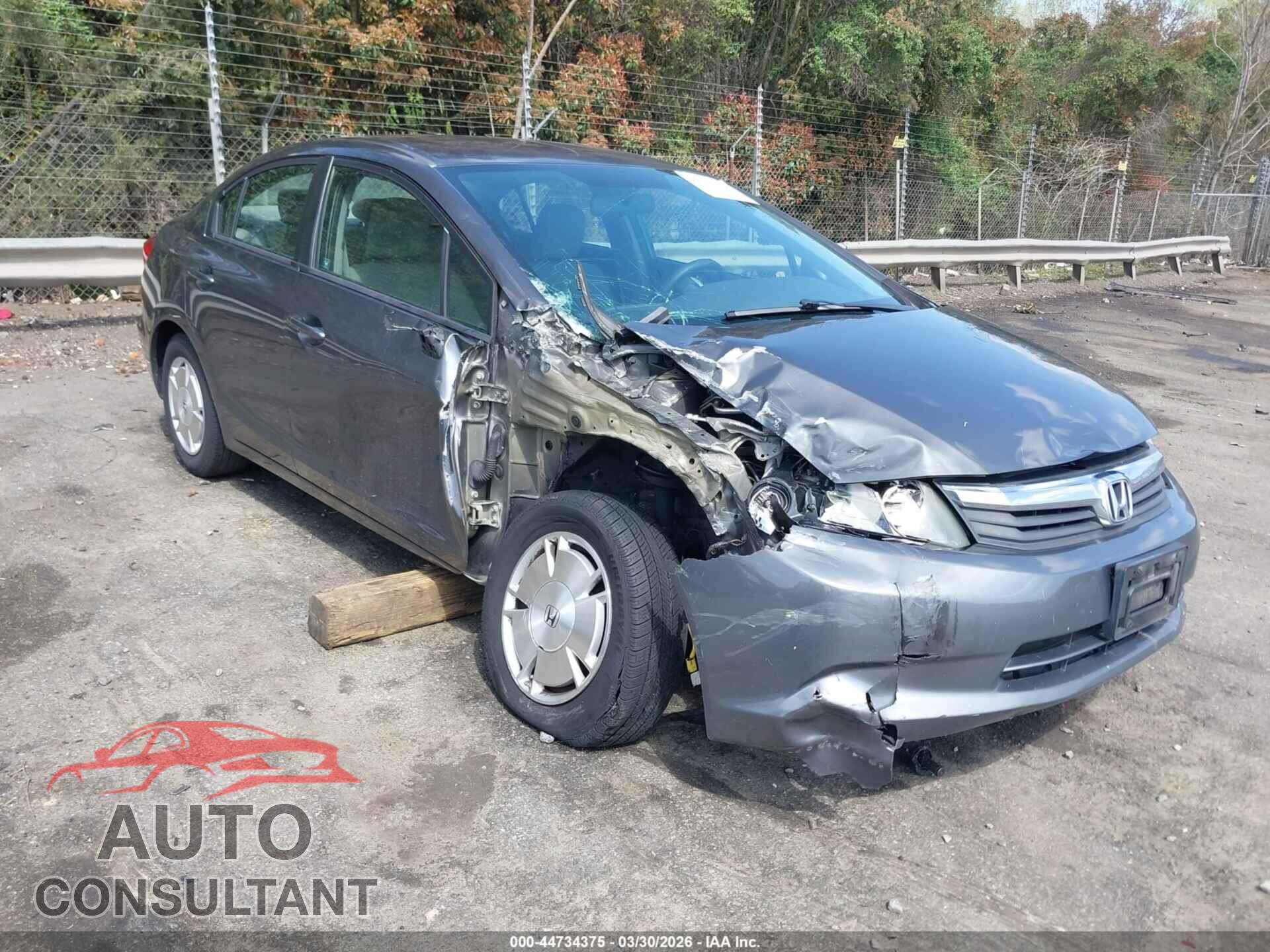 HONDA CIVIC 2012 - 2HGFB2F65CH554048