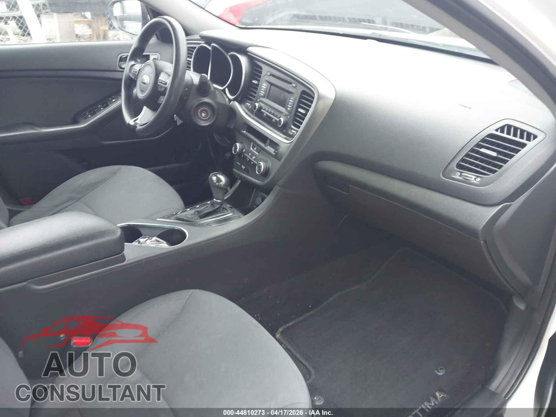 KIA OPTIMA 2015 - KNAGM4A79F5649603