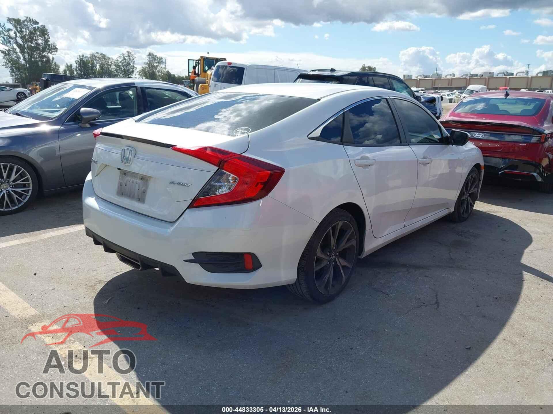 HONDA CIVIC 2019 - 2HGFC2F82KH566400