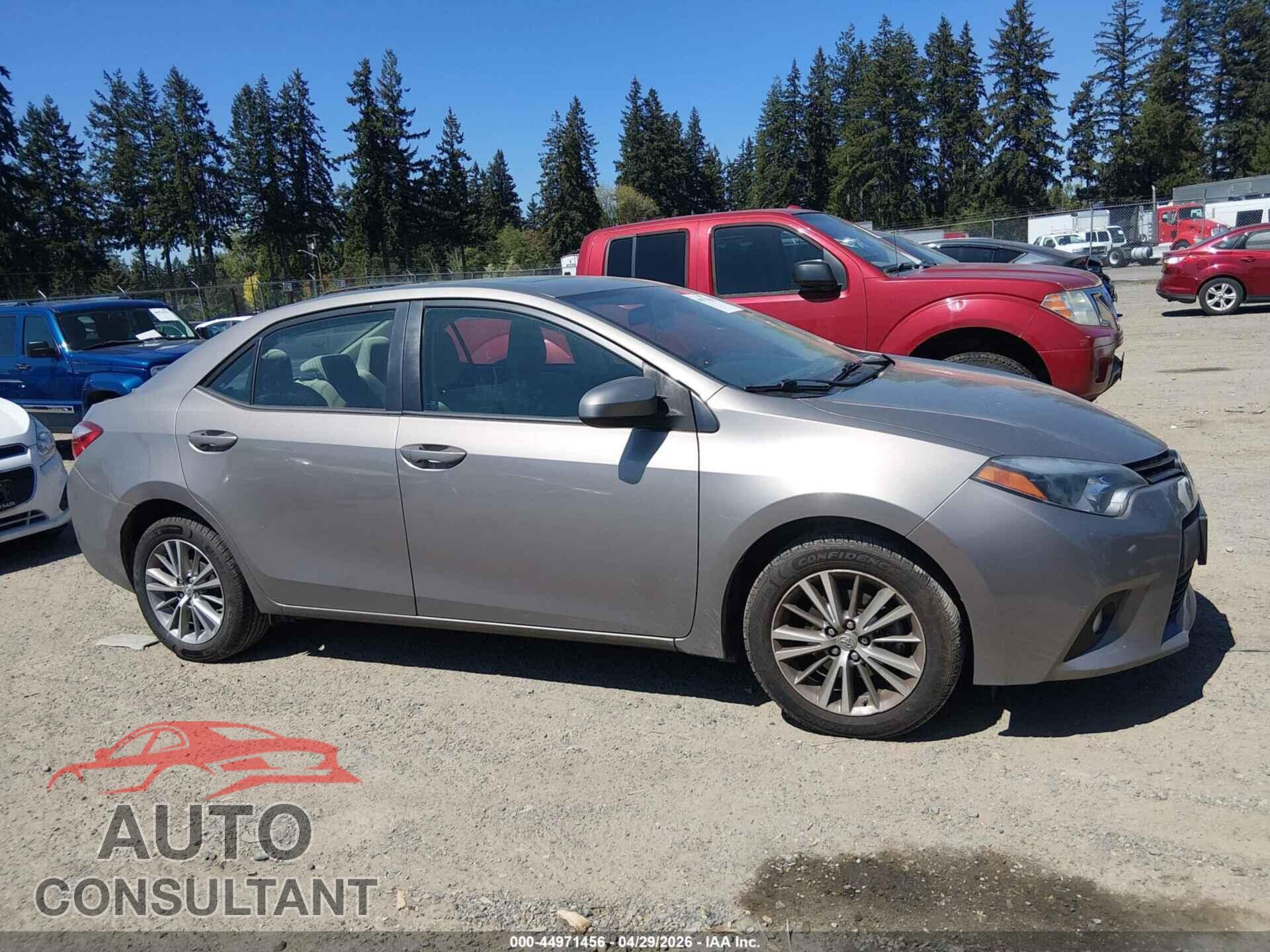 TOYOTA COROLLA 2014 - 2T1BURHE2EC218326