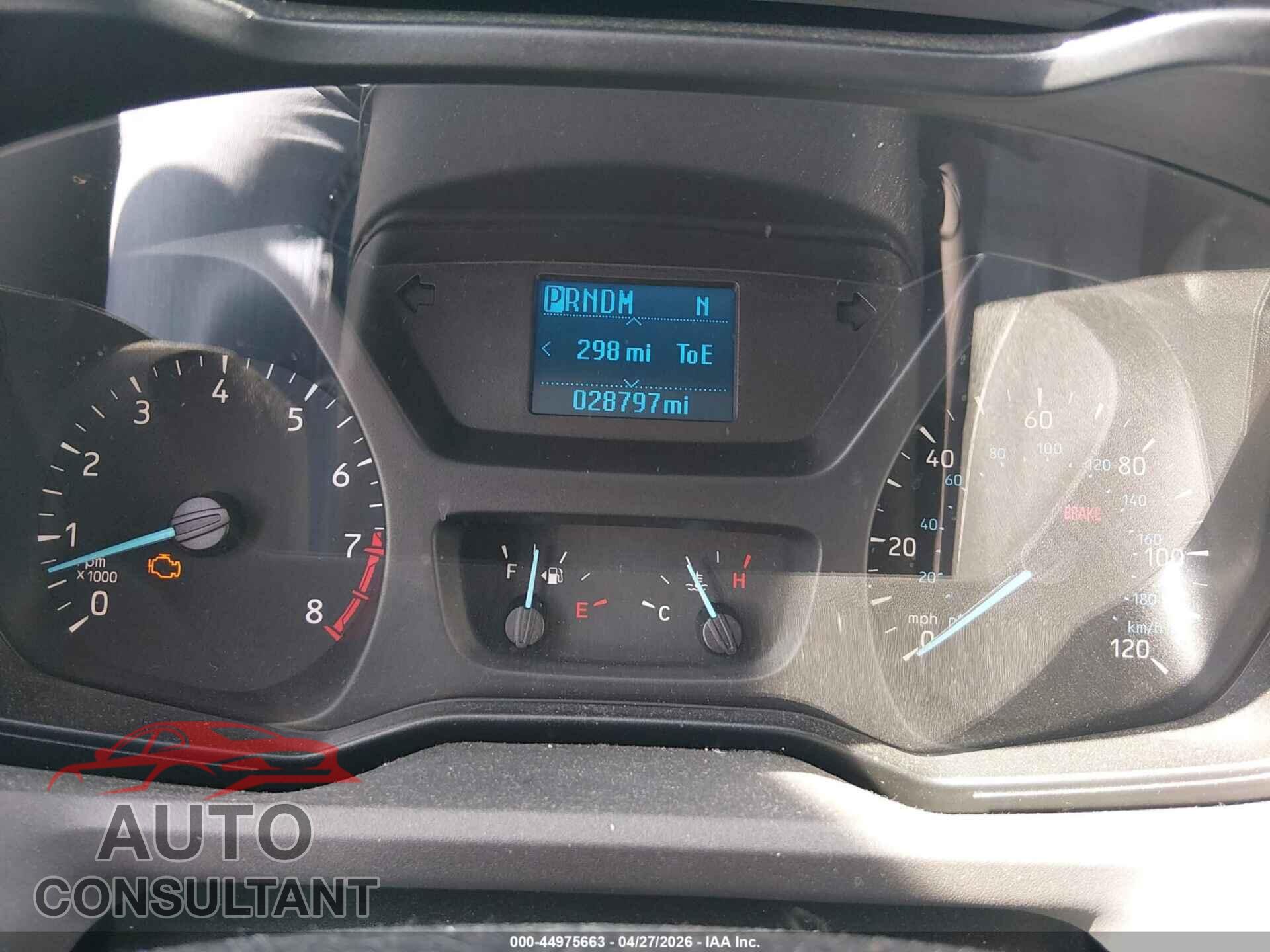 FORD TRANSIT-150 2016 - 1FTYE1ZM6GKB41850