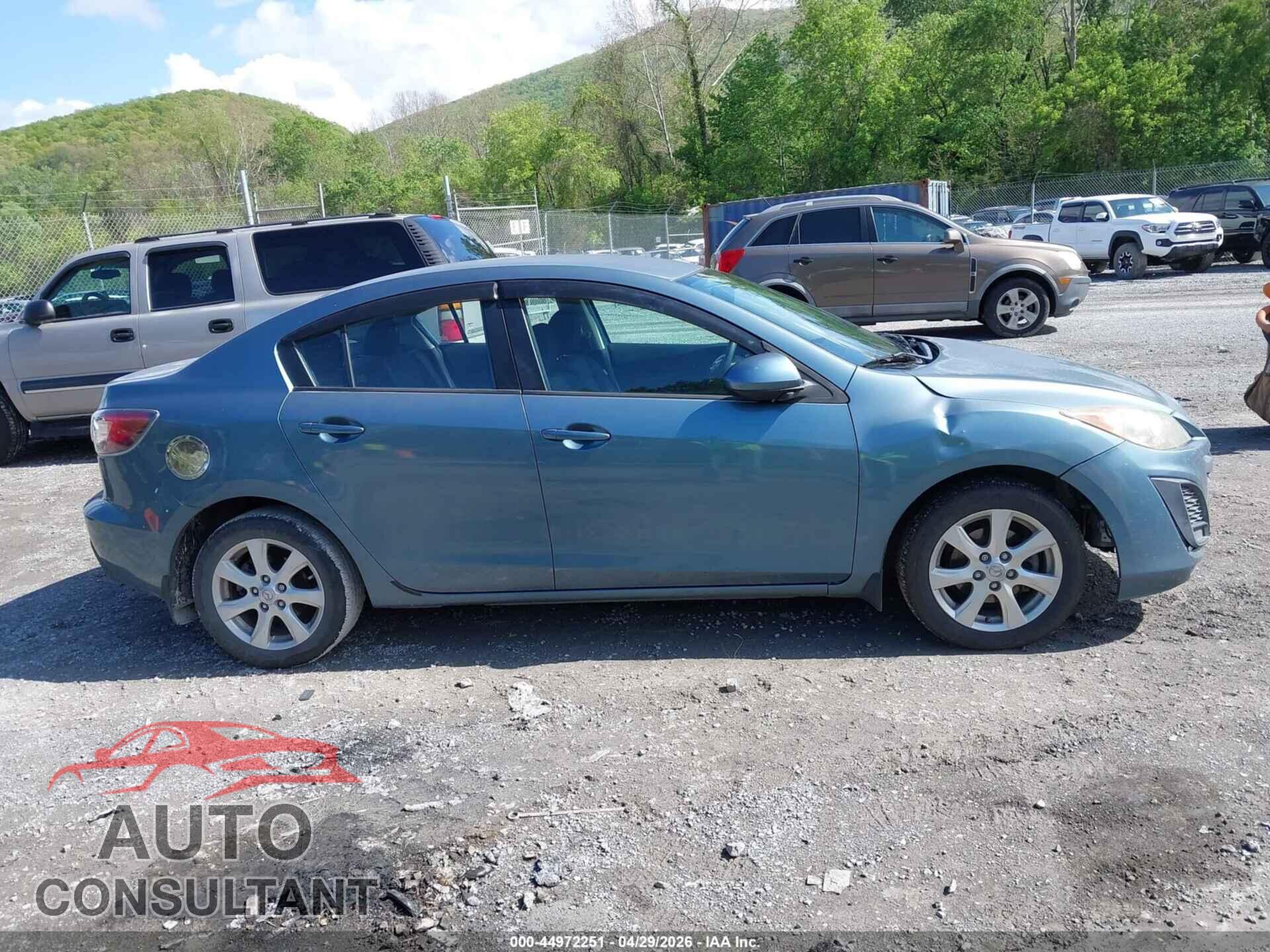 MAZDA MAZDA3 2010 - JM1BL1SF7A1254176