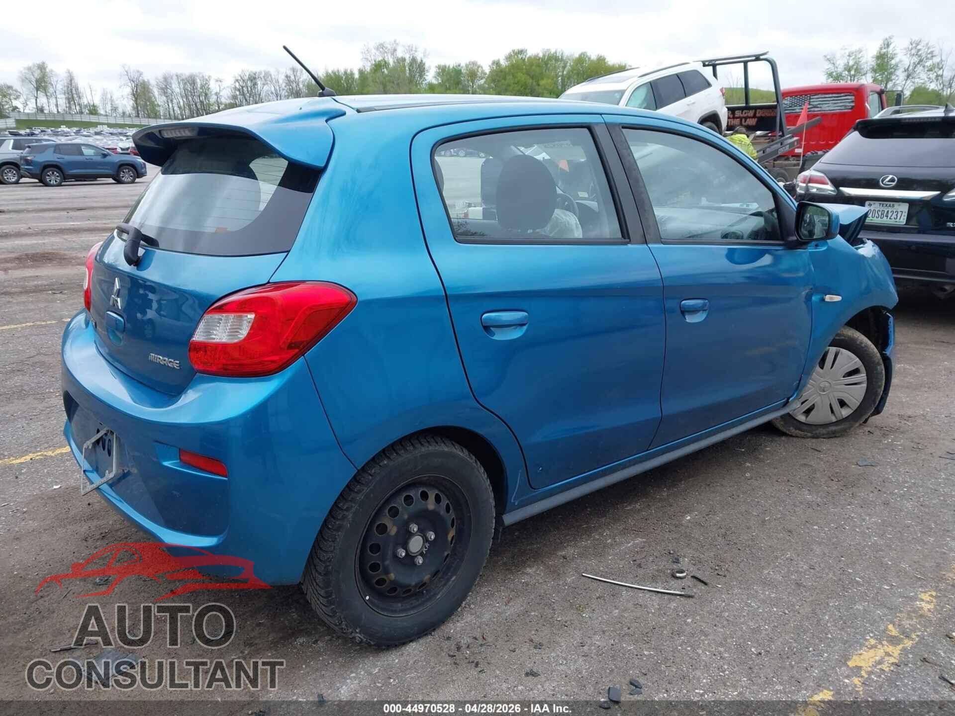 MITSUBISHI MIRAGE 2017 - ML32A3HJ7HH018256