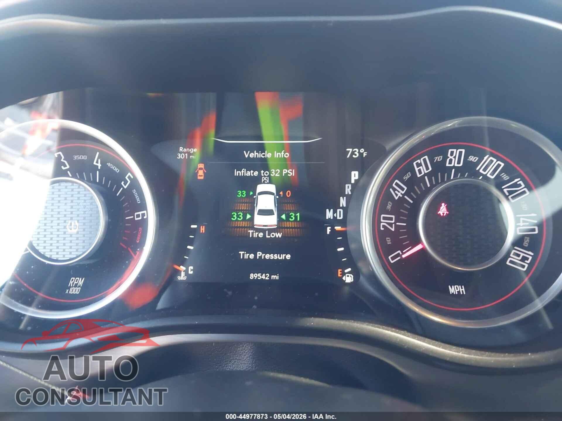 DODGE CHALLENGER 2016 - 2C3CDZAG9GH138325