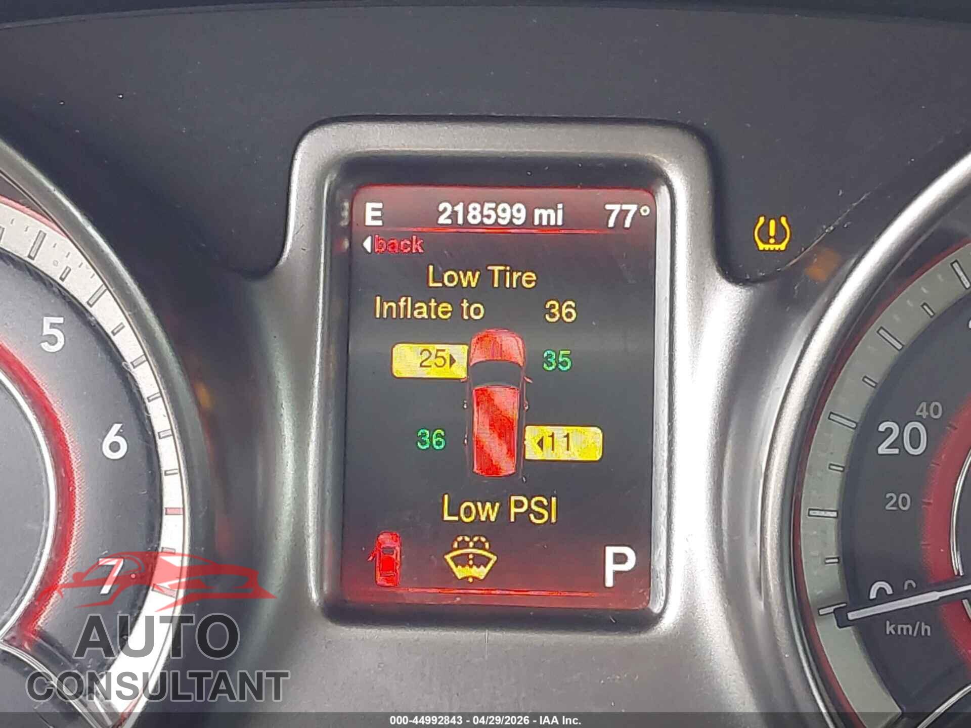 DODGE JOURNEY 2014 - 3C4PDDGG2ET312781