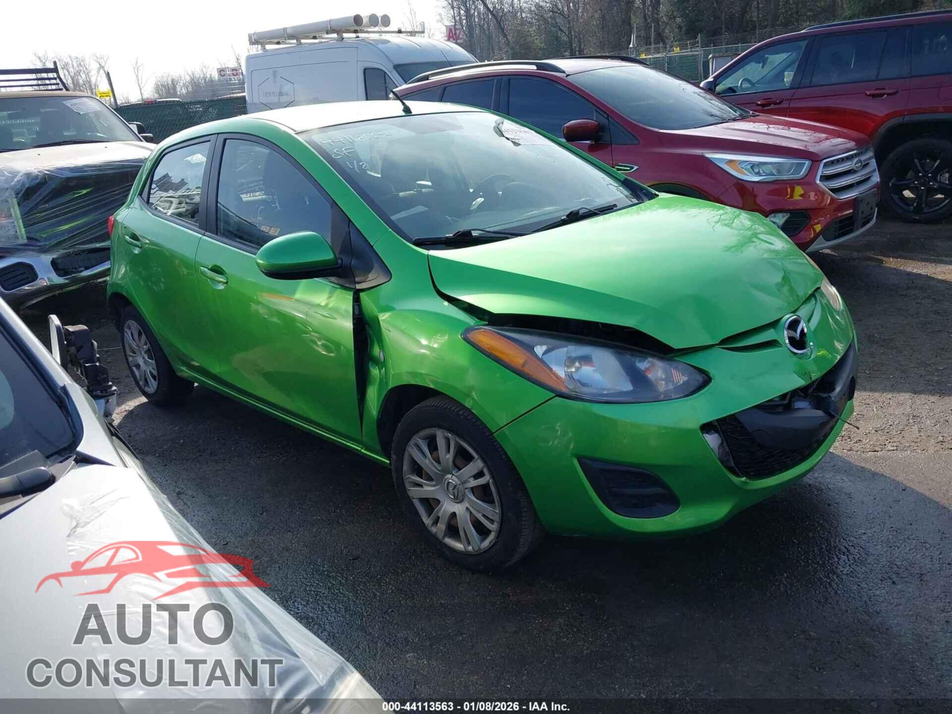 MAZDA MAZDA2 2013 - JM1DE1KY0D0167654