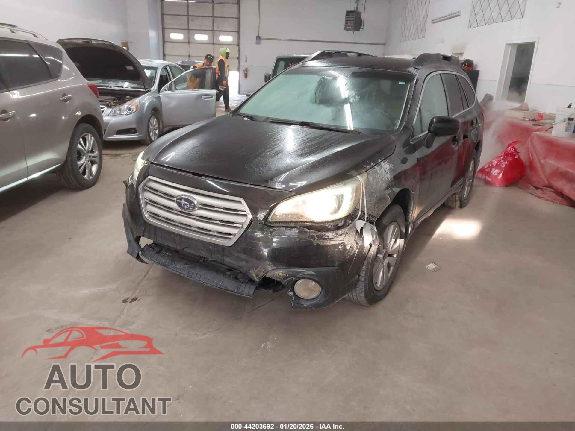 SUBARU OUTBACK 2016 - 4S4BSBCC3G3342079