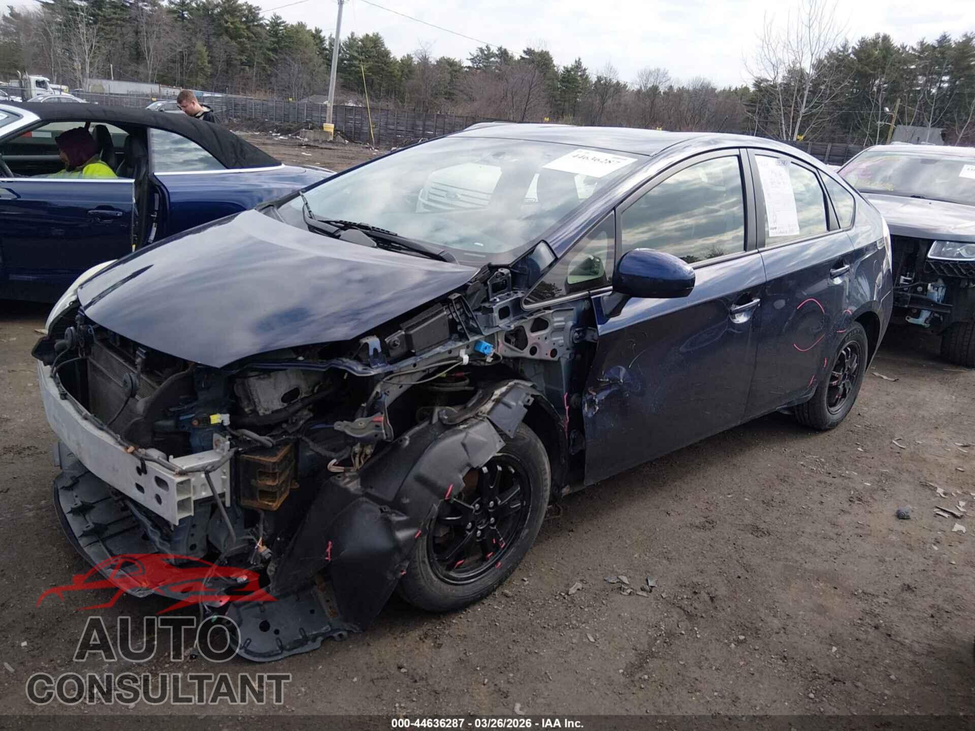 TOYOTA PRIUS 2014 - JTDKN3DU7E1743670