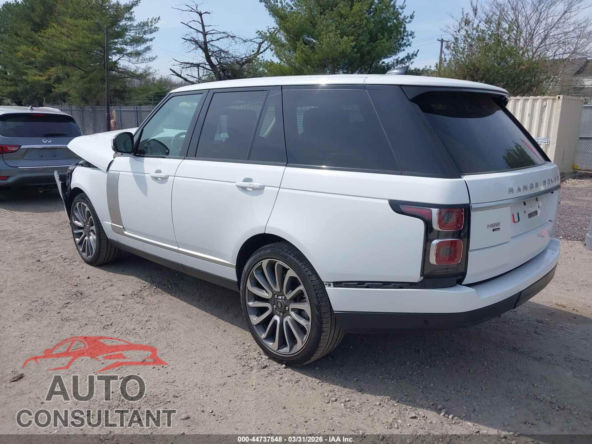 LAND ROVER RANGE ROVER 2021 - SALGS2SE9MA425450