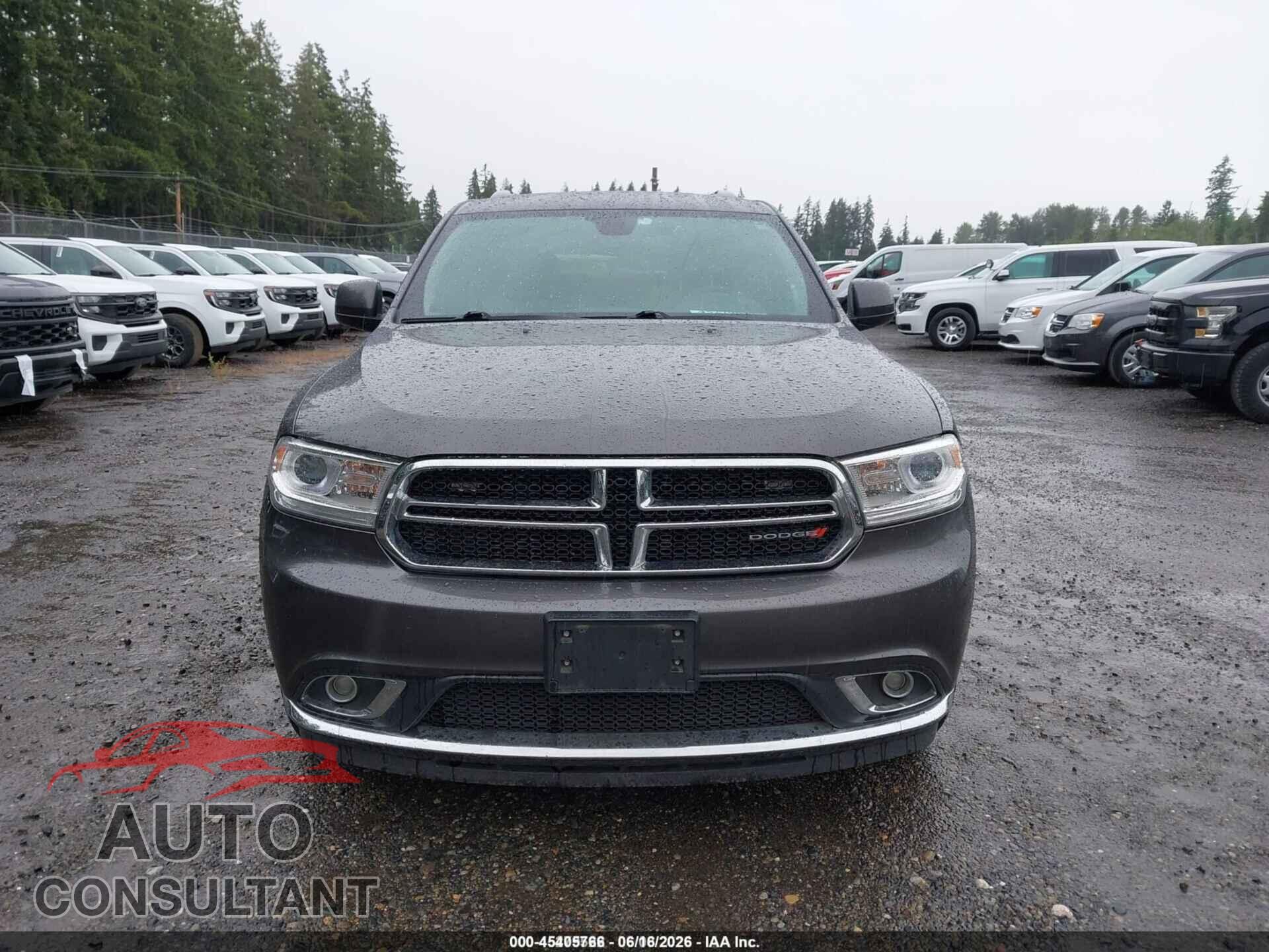 DODGE DURANGO 2017 - 1C4RDJAG4HC883690