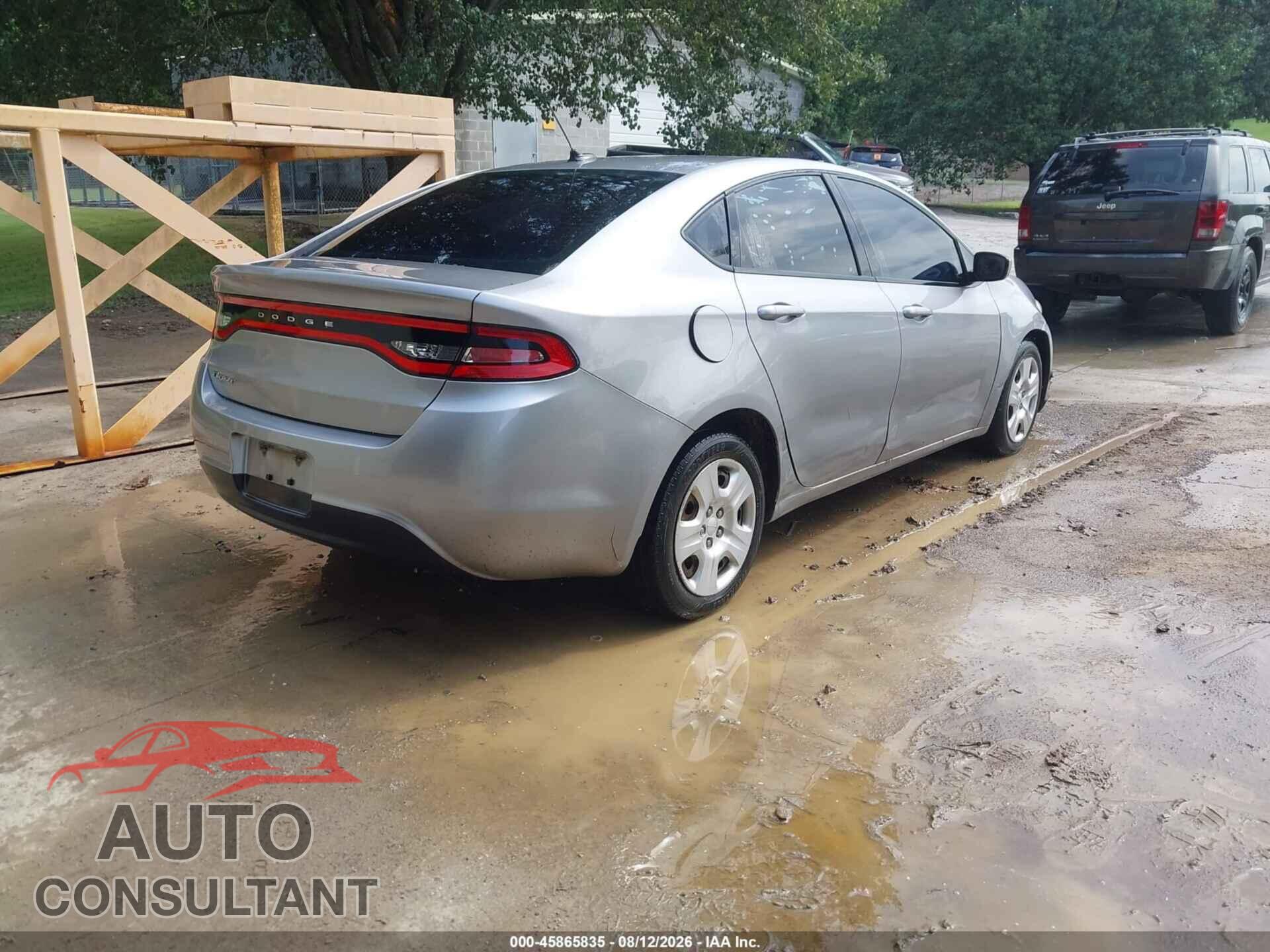 DODGE DART 2015 - 1C3CDFAA2FD310541