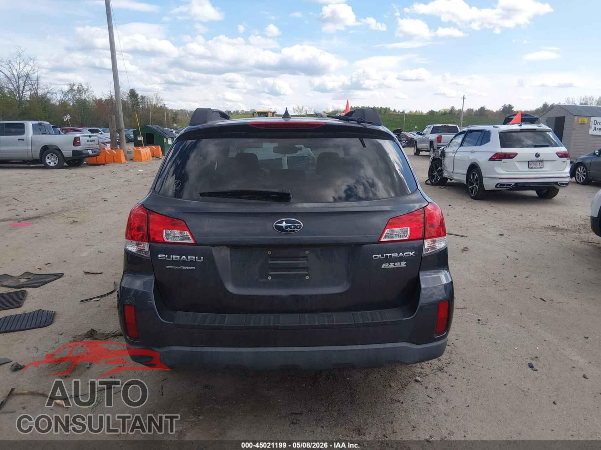 SUBARU OUTBACK 2012 - 4S4BRBKC3C3292775