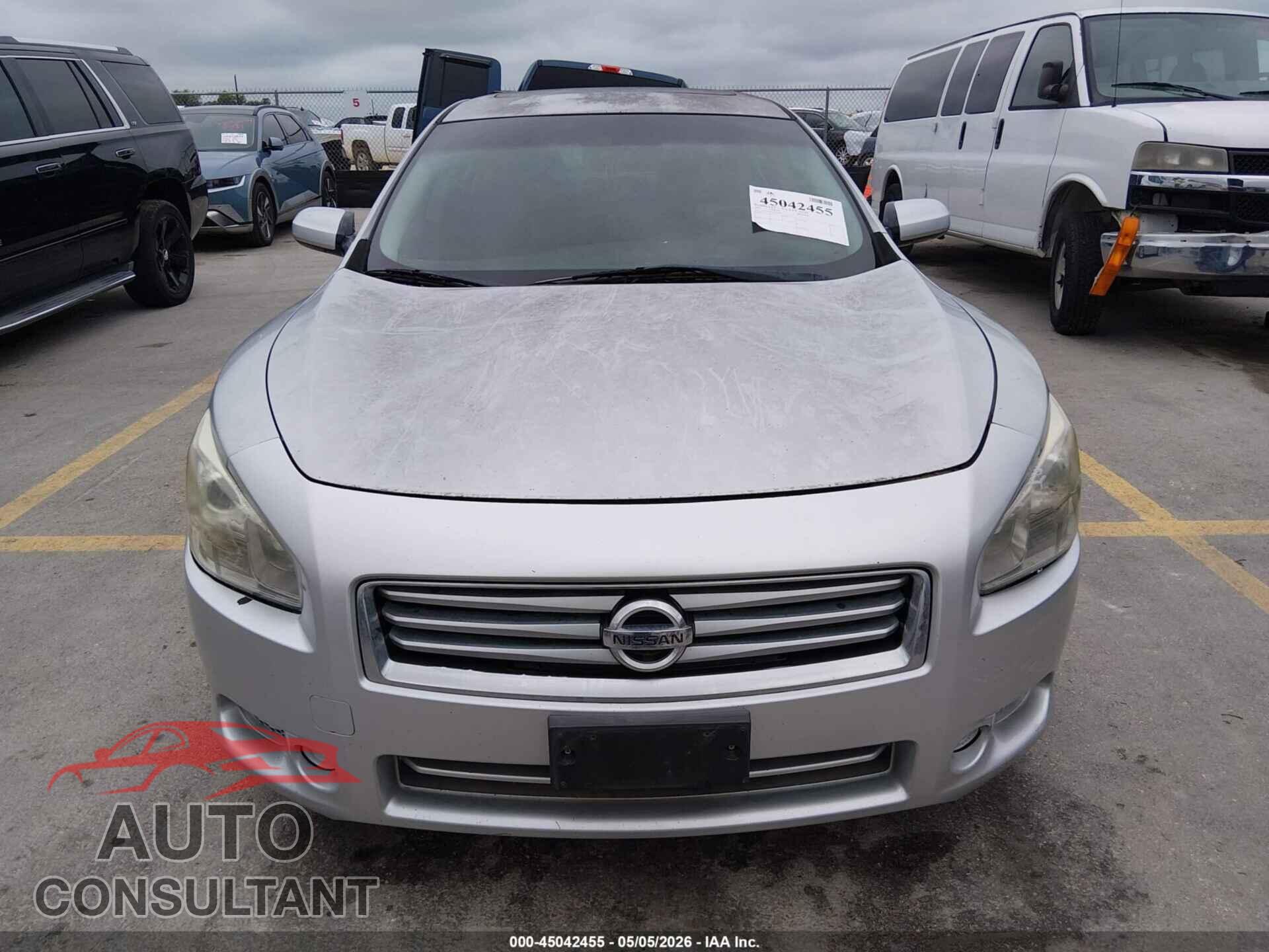 NISSAN MAXIMA 2012 - 1N4AA5AP2CC809695