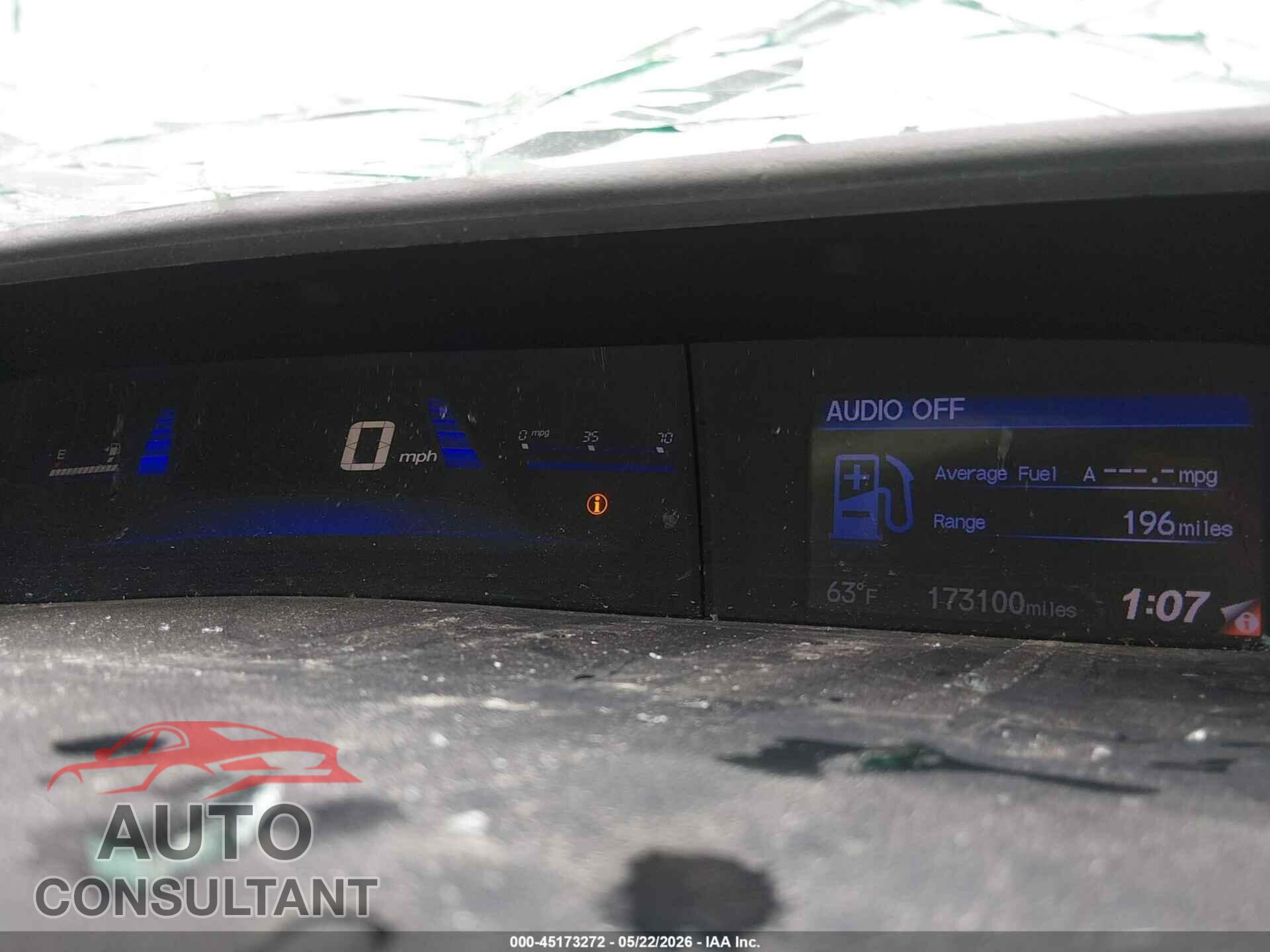 HONDA CIVIC 2013 - 19XFB2F94DE010856