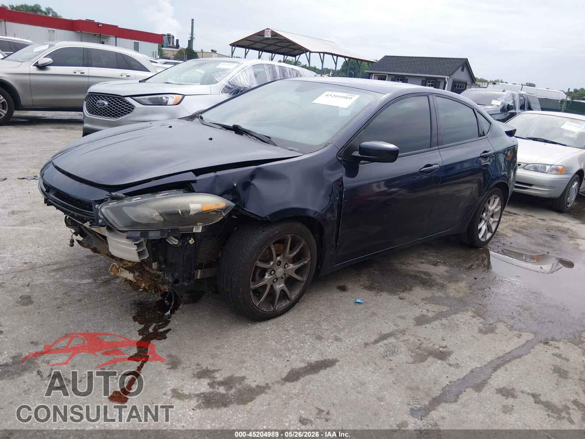 DODGE DART 2015 - 1C3CDFBB7FD144587