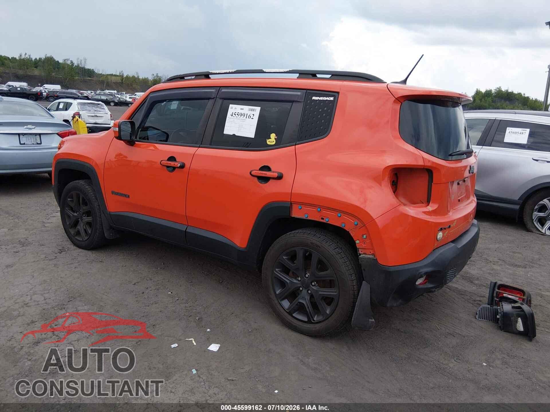 JEEP RENEGADE 2017 - ZACCJBBB2HPG32461