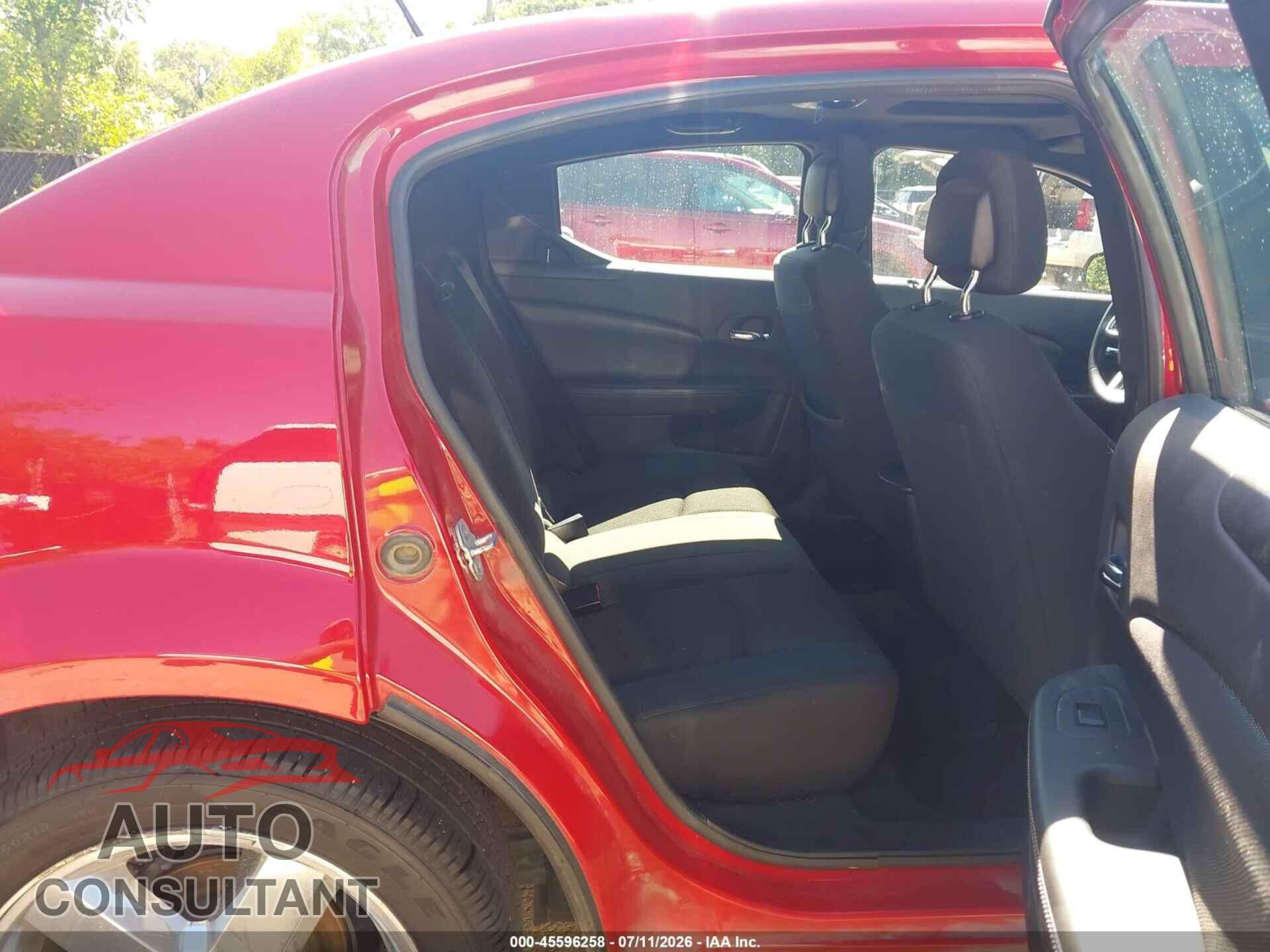 DODGE AVENGER 2012 - 1C3CDZCB6CN311849