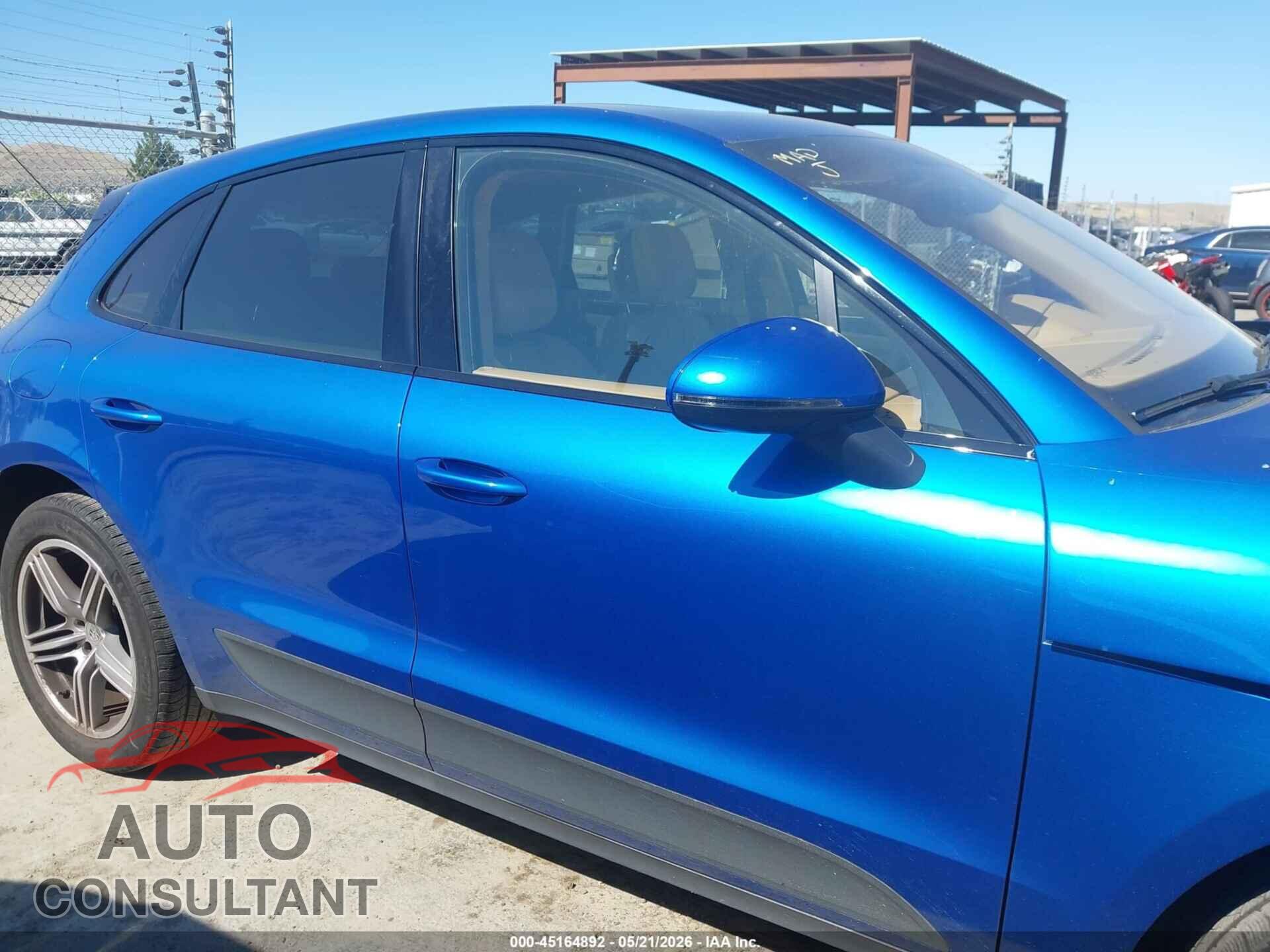 PORSCHE MACAN 2016 - WP1AB2A55GLB53775
