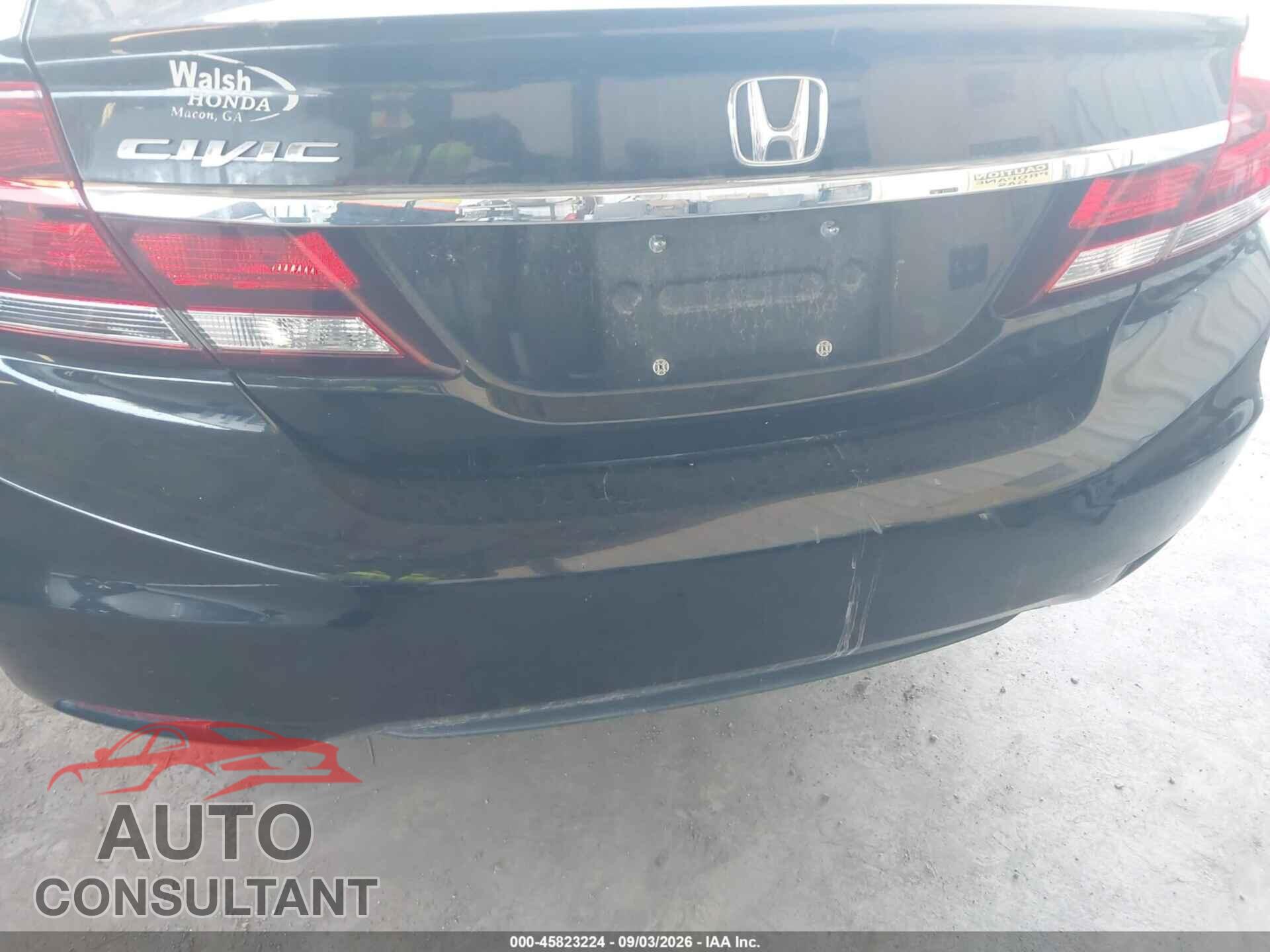 HONDA CIVIC 2015 - 19XFB2F5XFE116020
