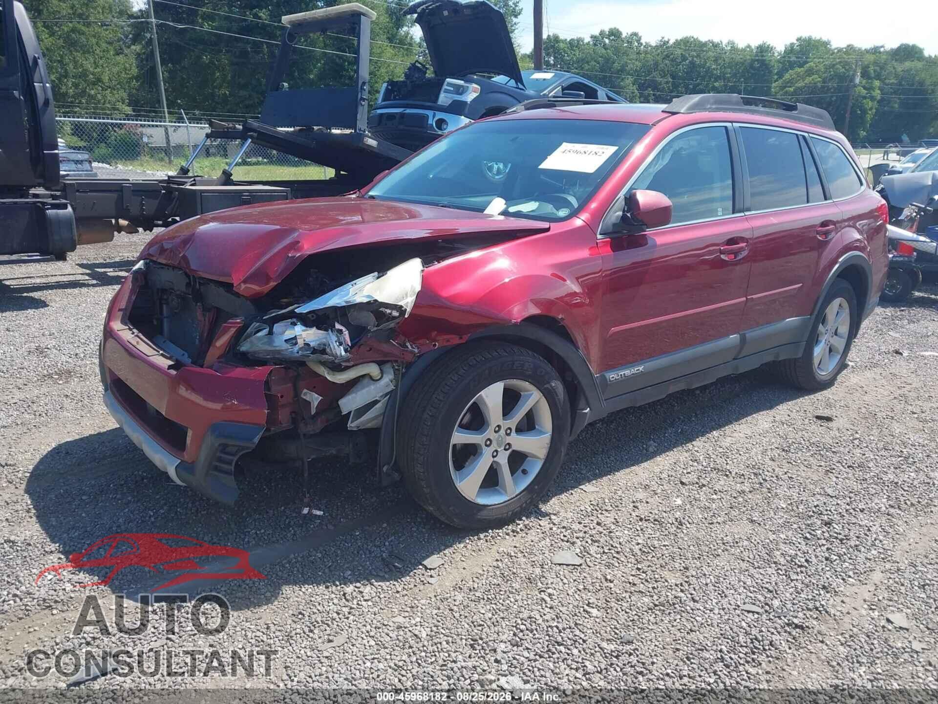 SUBARU OUTBACK 2014 - 4S4BRCLC5E3286080