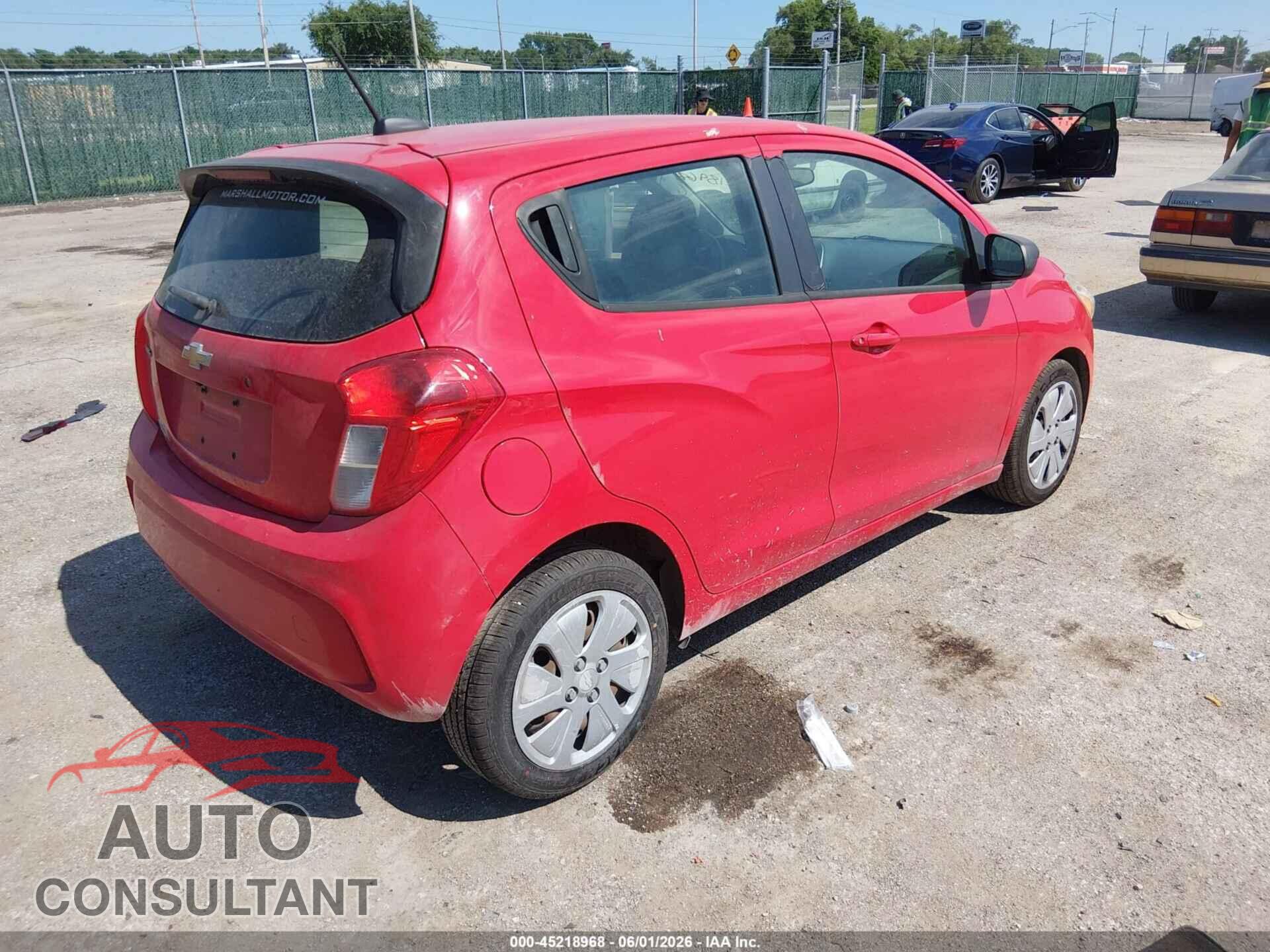 CHEVROLET SPARK 2017 - KL8CA6SA5HC757675