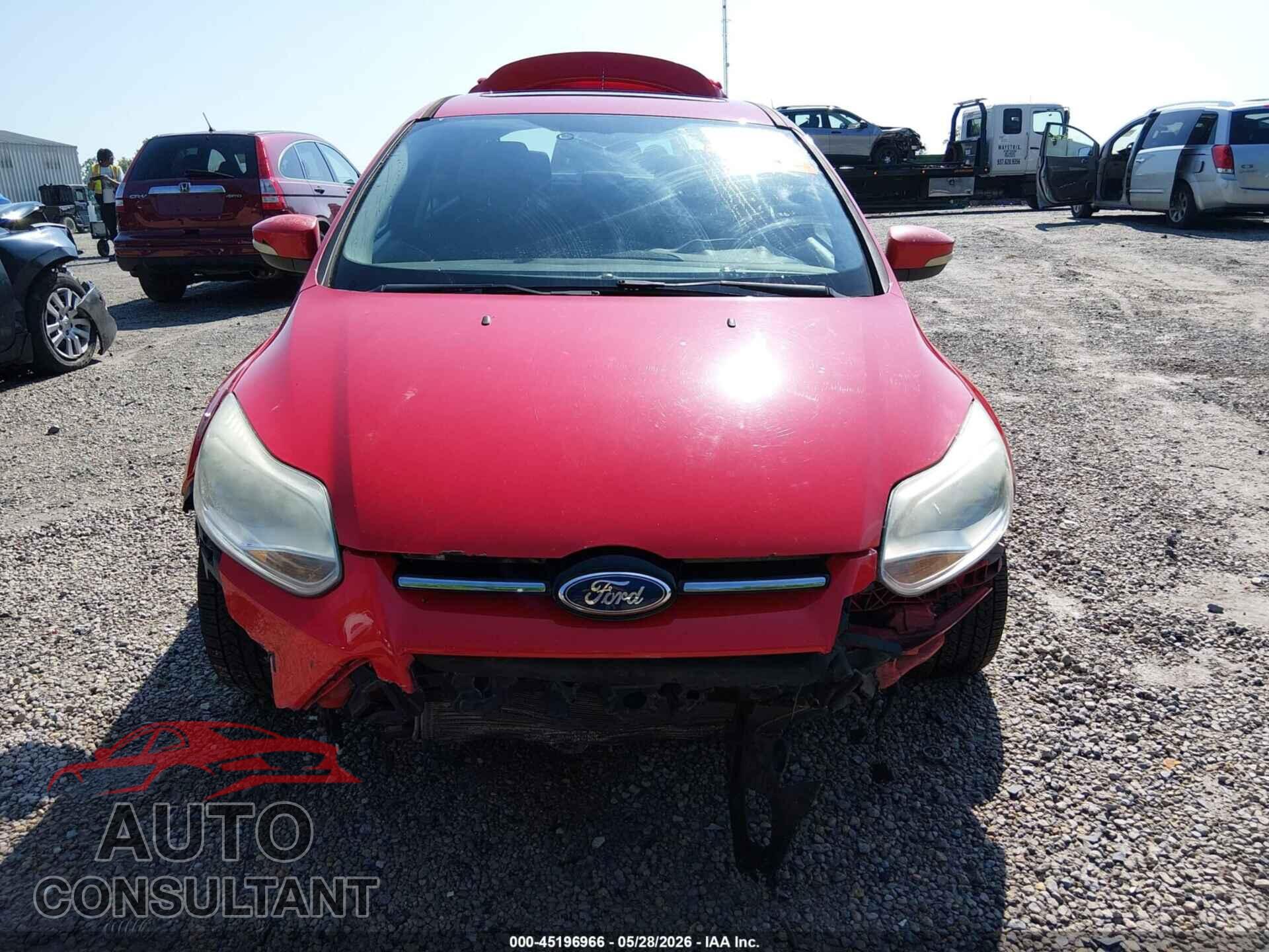 FORD FOCUS 2012 - 1FAHP3F29CL139030