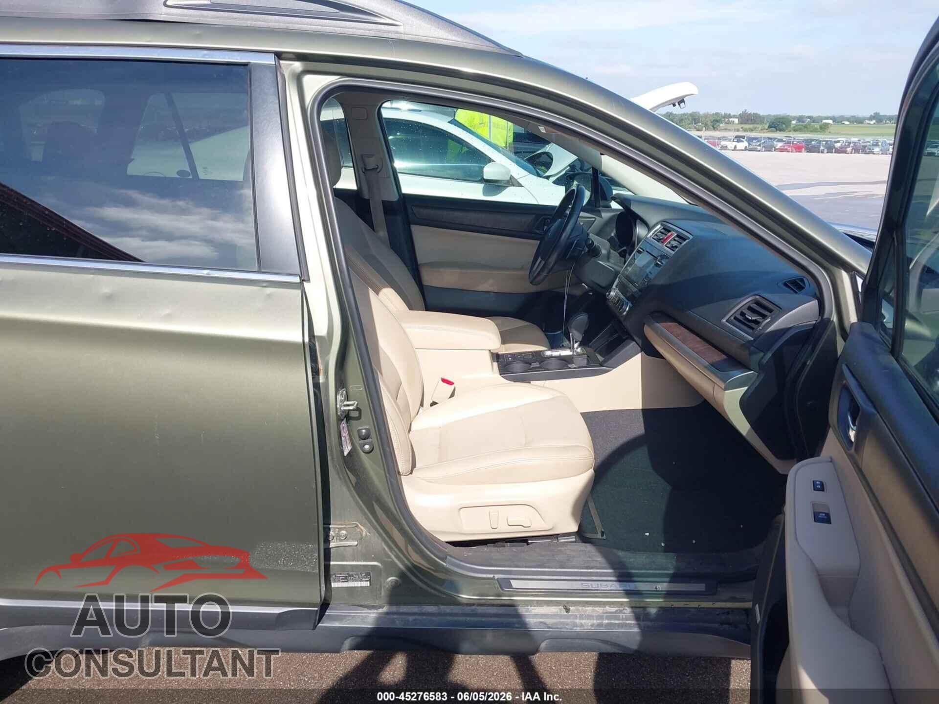 SUBARU OUTBACK 2017 - 4S4BSANC8H3297357