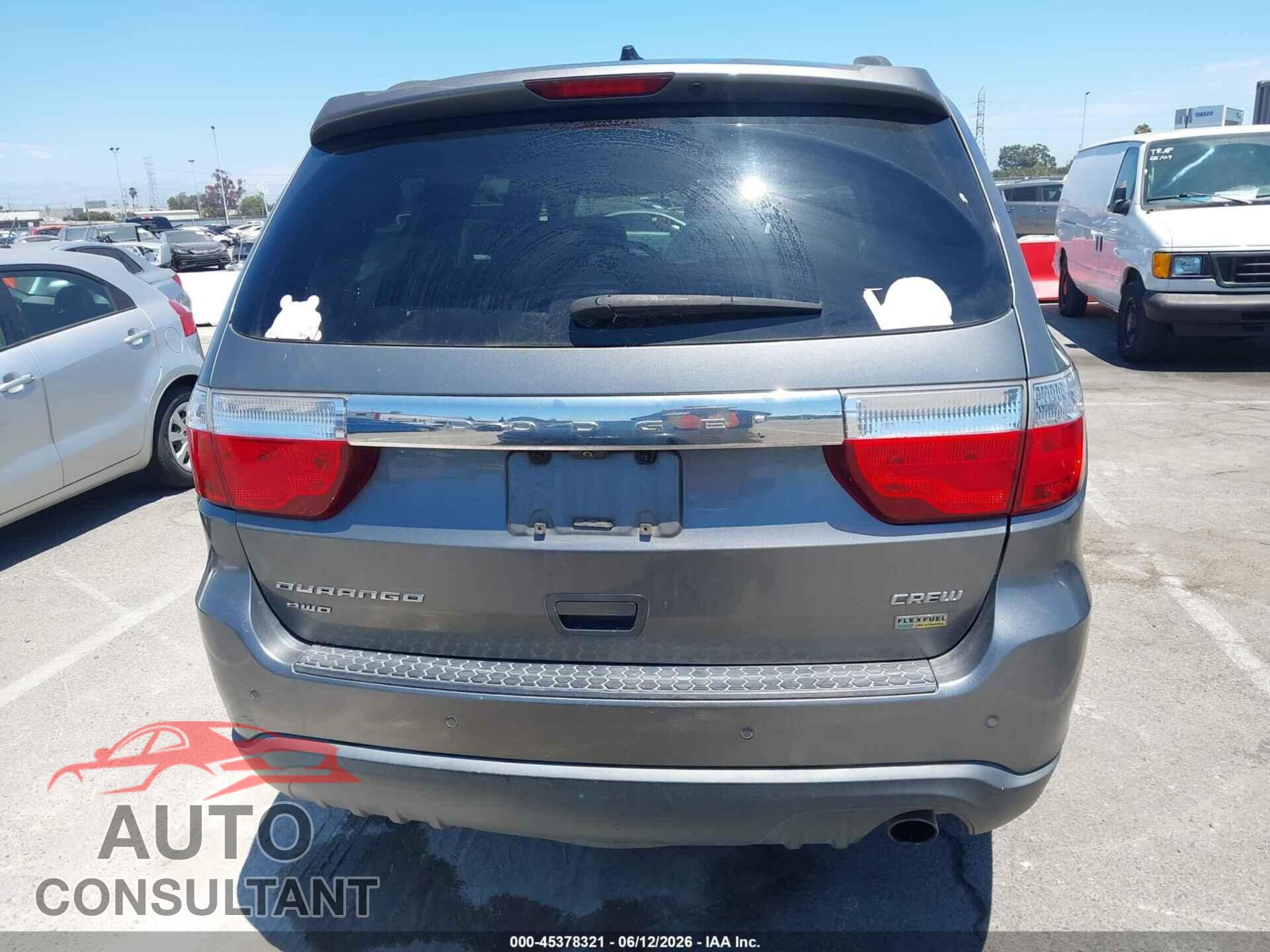 DODGE DURANGO 2012 - 1C4RDJDG8CC247651