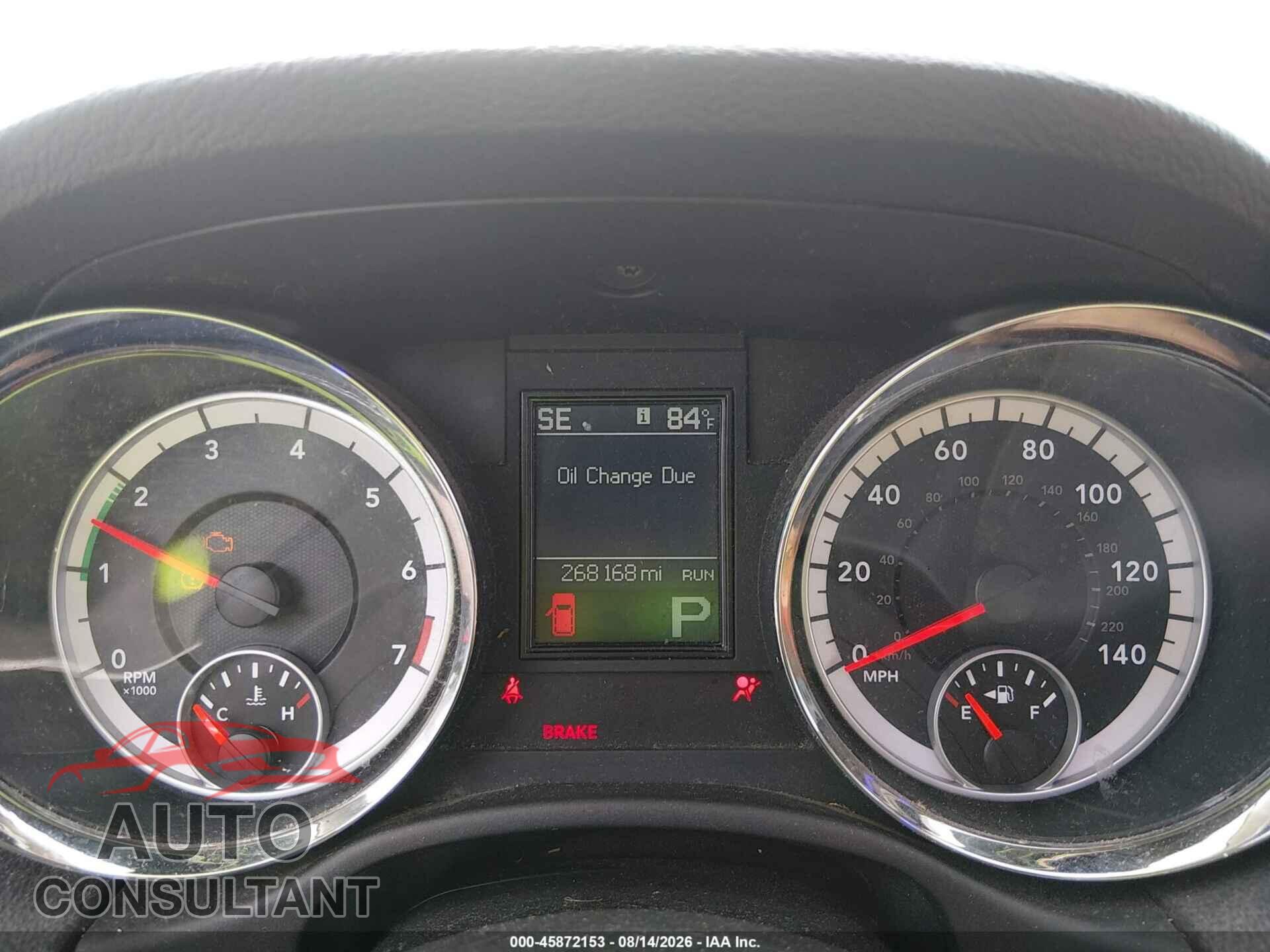 DODGE DURANGO 2012 - 1C4RDJEG1CC188327