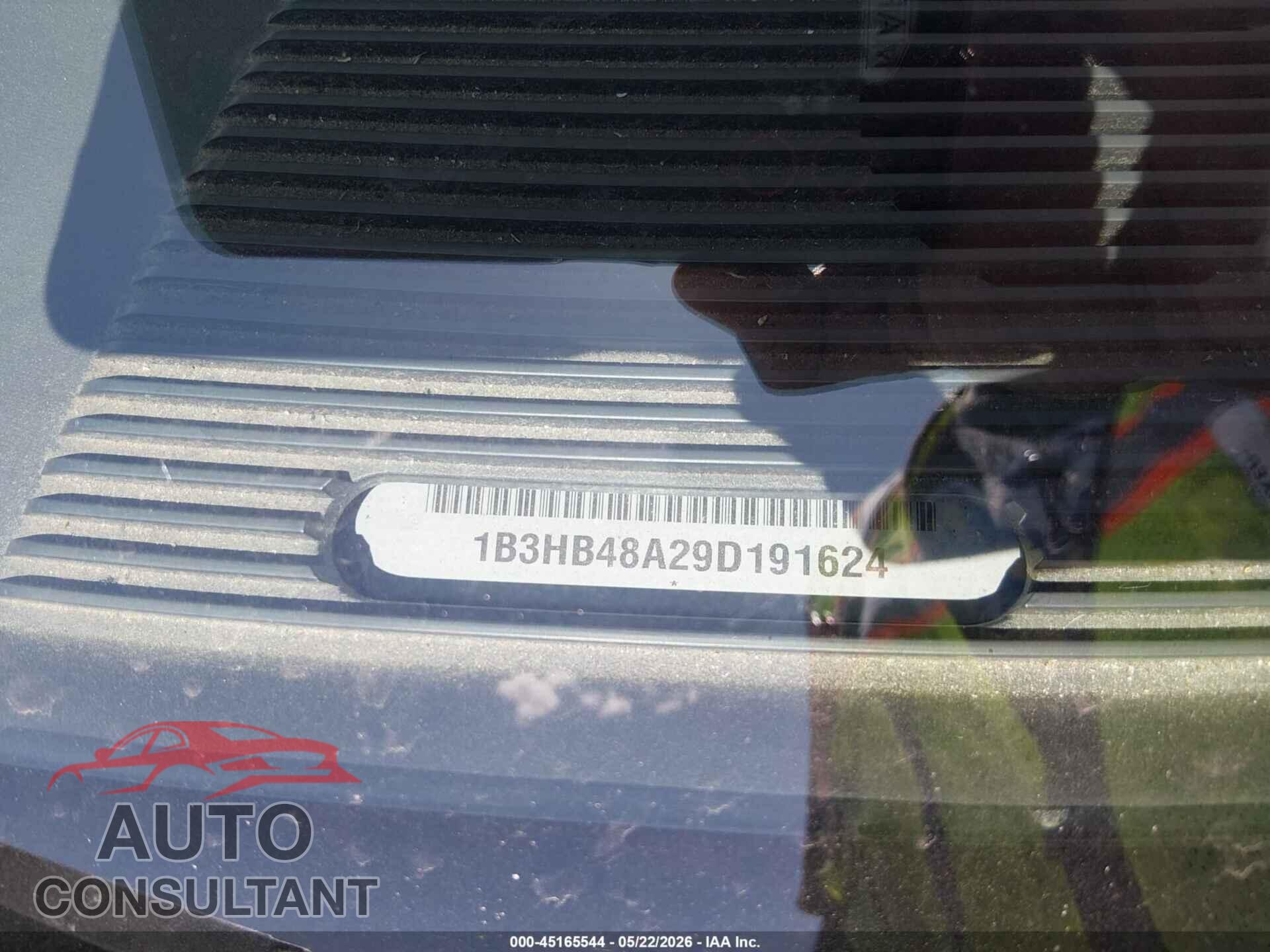 DODGE CALIBER 2009 - 1B3HB48A29D191624