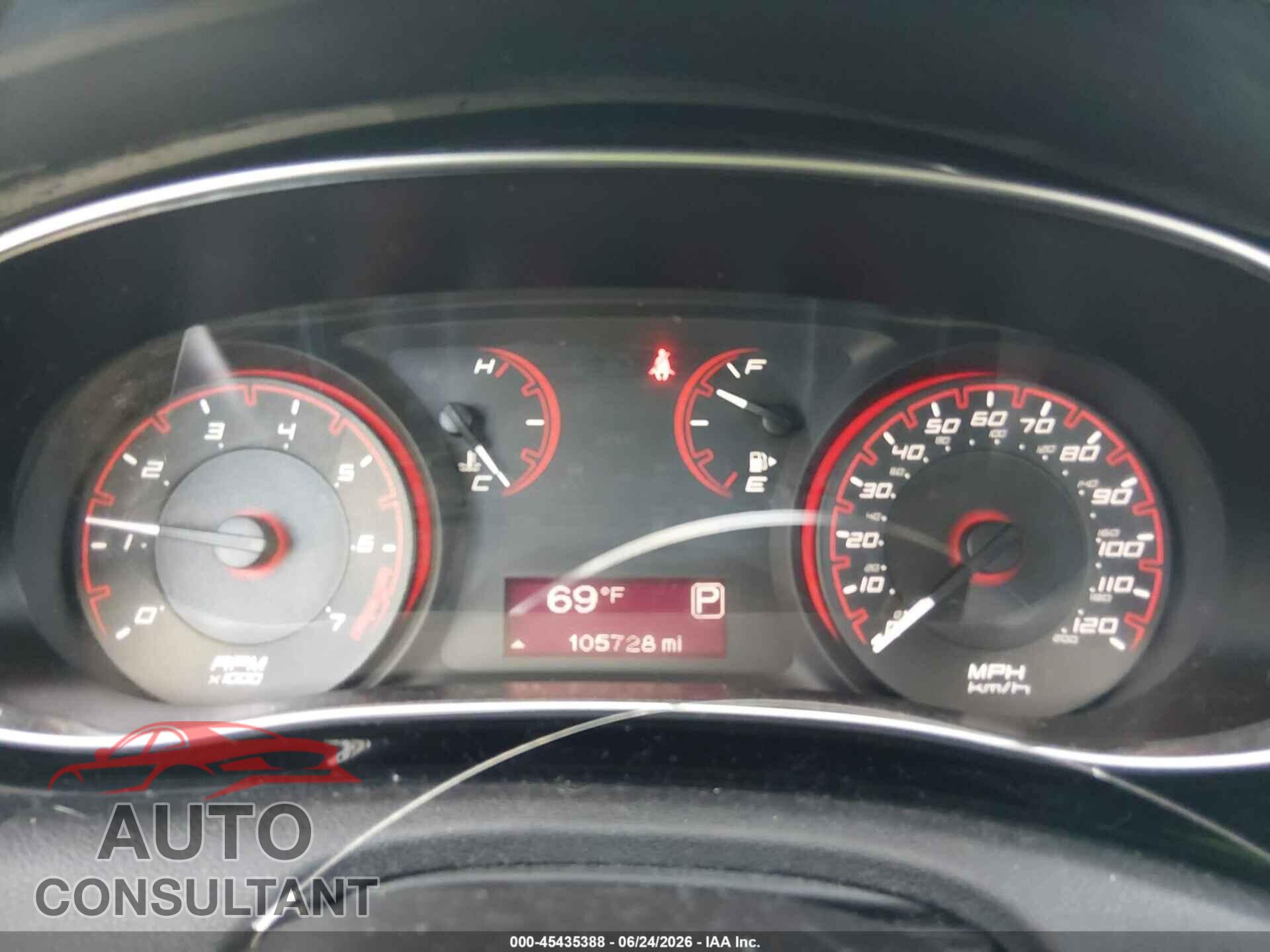 DODGE DART 2013 - 1C3CDFBA8DD336797