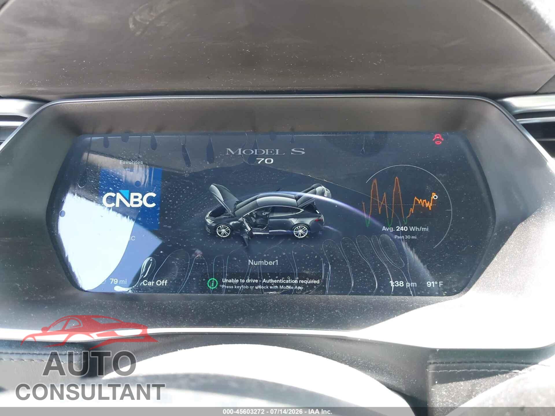 TESLA MODEL S 2015 - 5YJSA1E12FF117442