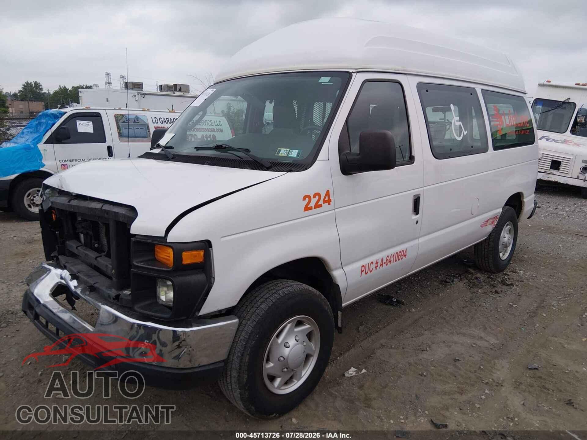 FORD E-250 2010 - 1FTNE2EW5ADA32582